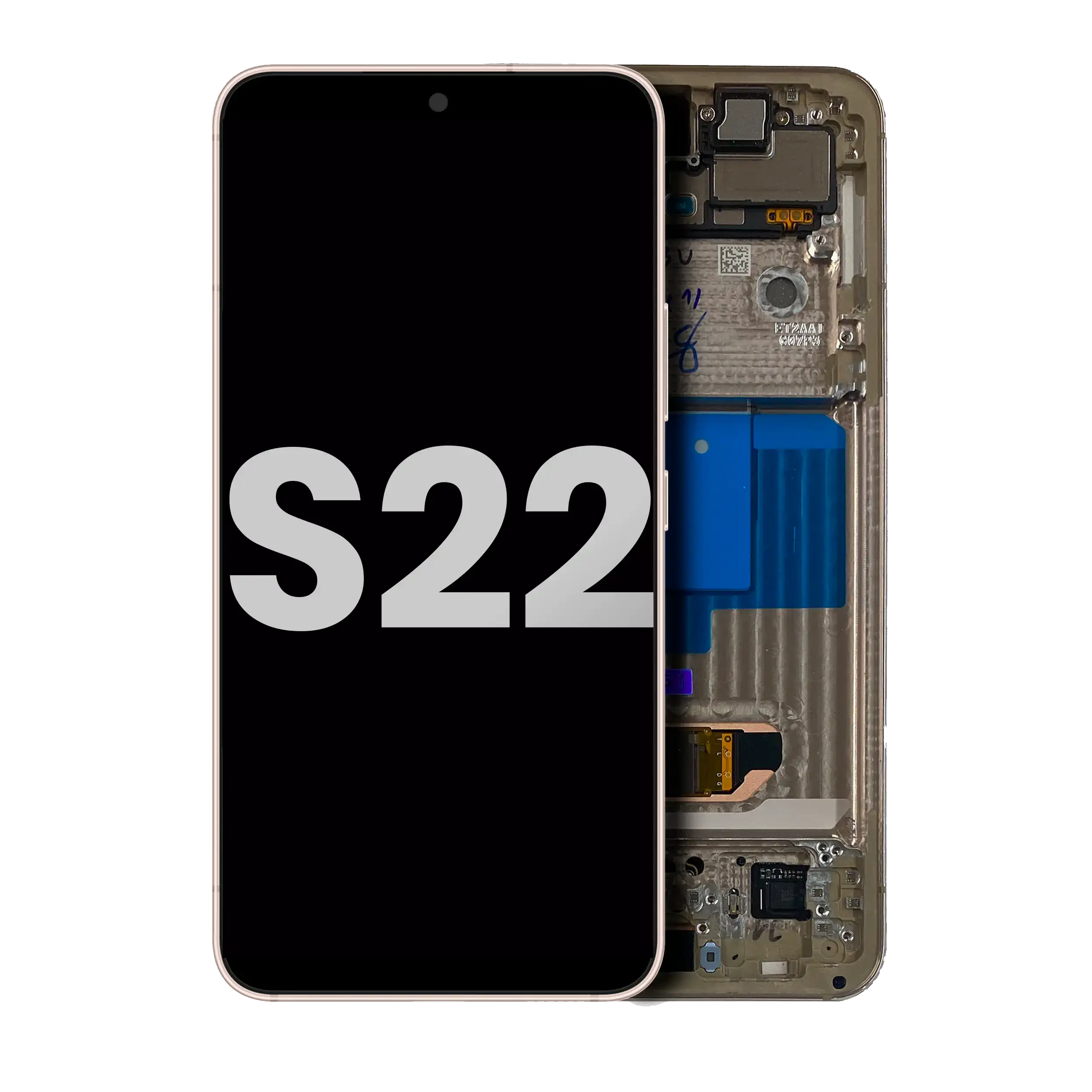 Oled Assembly With Frame Compatible For Samsung Galaxy S22 5G (Used  Pull: Grade B/C) (Violet)