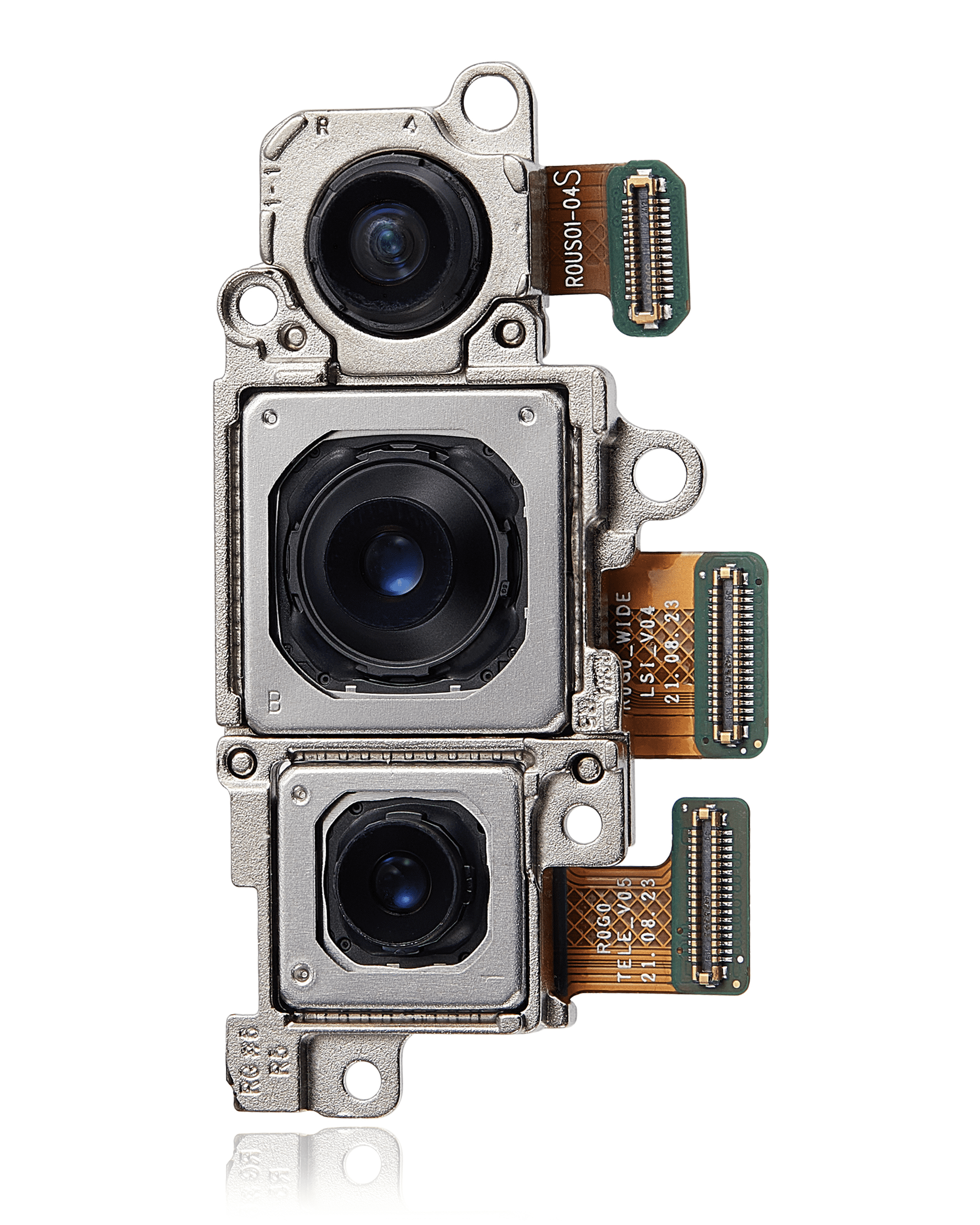 Back Camera Assembly (Wide & Ultra Wide & Telephone) Compatible For Samsung Galaxy S22 5G / S22 Plus 5G