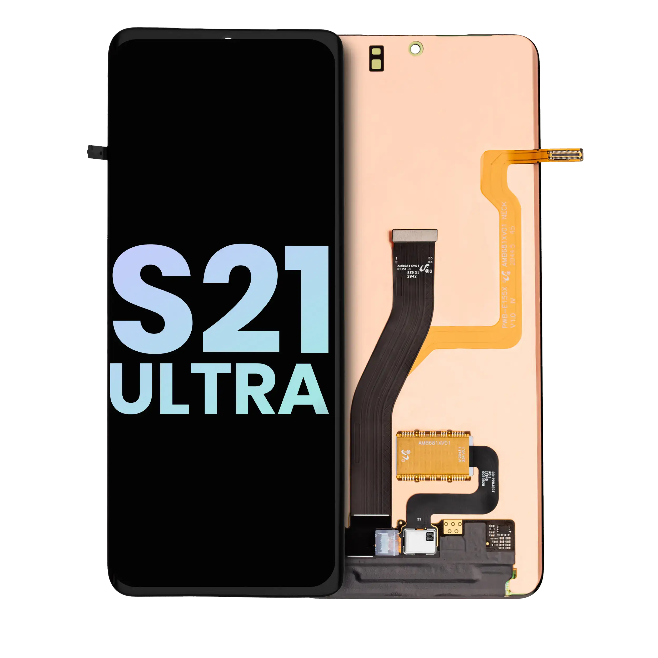 Oled Assembly Without Frame Compatible For Samsung Galaxy S21 Ultra 5G (Service Pack) (All Colors)