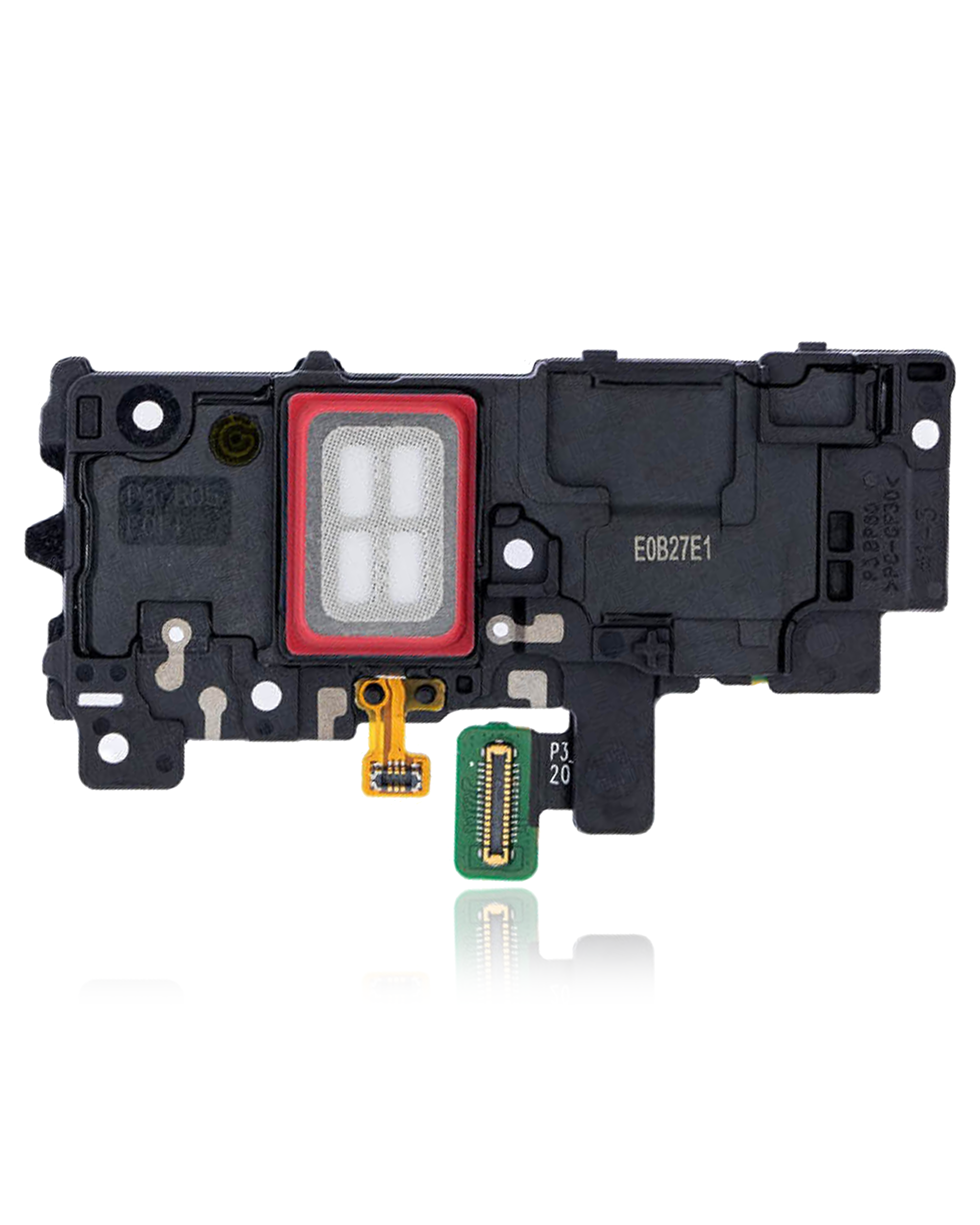 Earpiece Speaker With Antenna Cover And Flash Light And Temperature Sensor Flex Cable Compatible For Samsung Galaxy S21 Ultra (Service Pack)