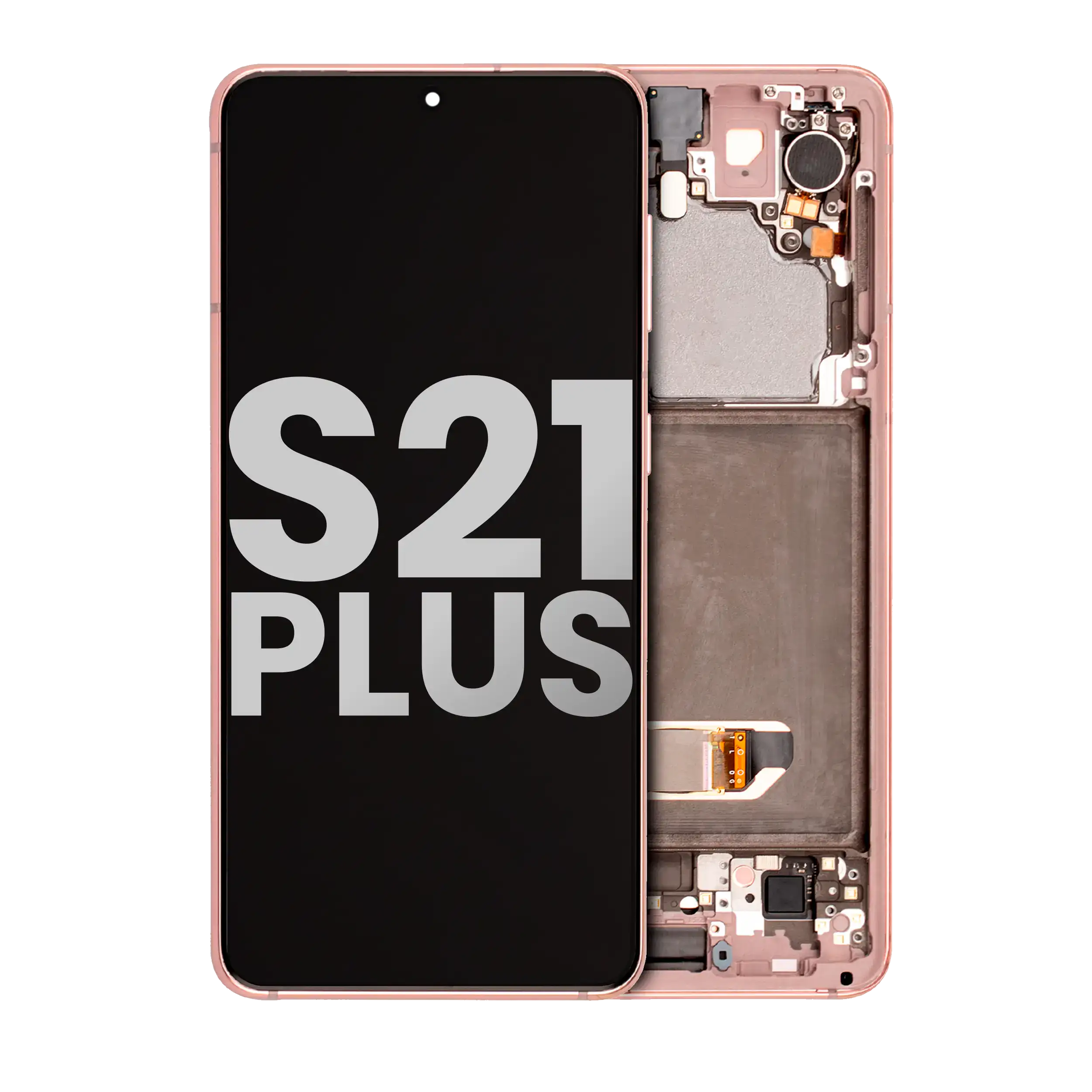 Oled Assembly With Frame Compatible For Samsung Galaxy S21 5G (Used  Pull: Grade B/C) (Phantom Pink)