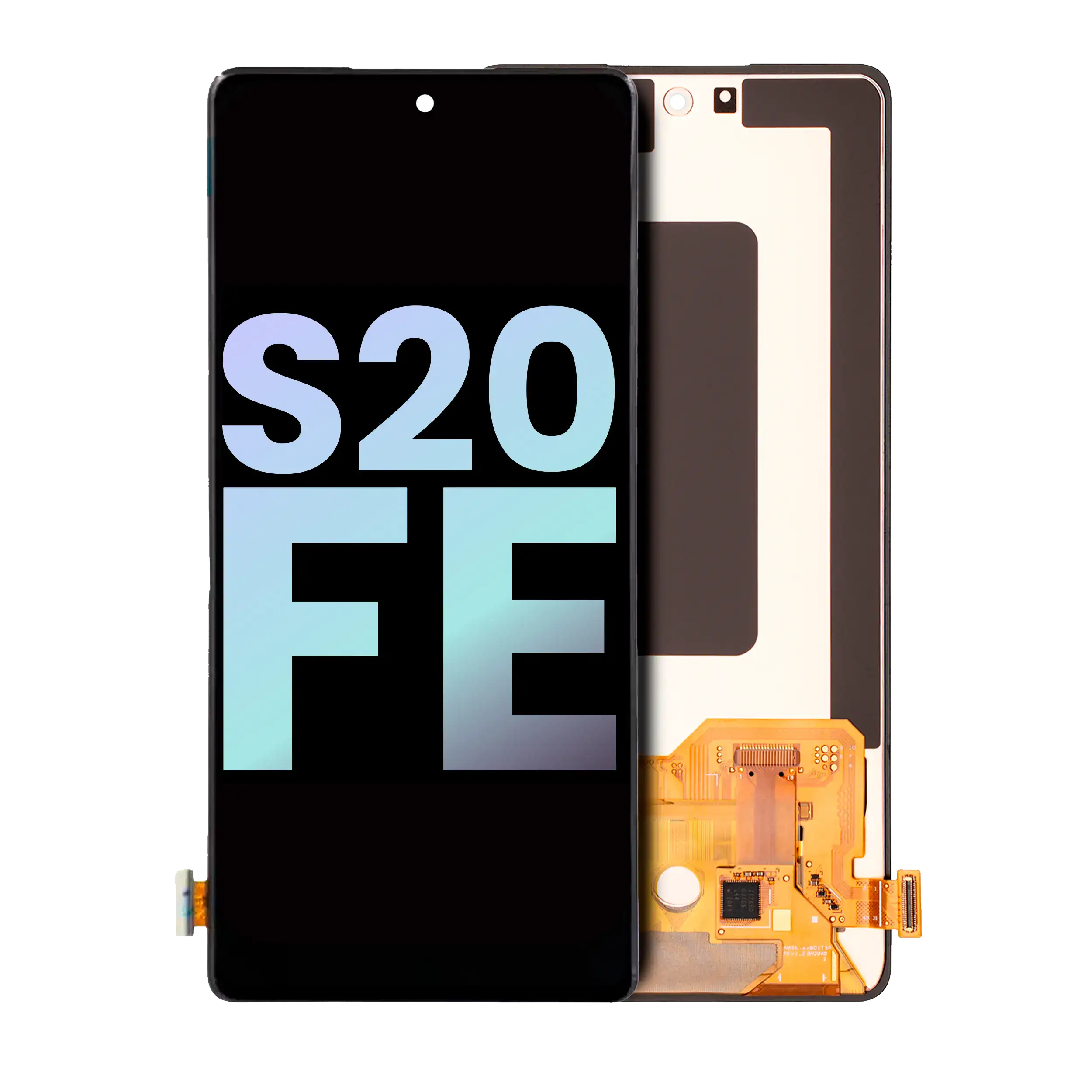 Oled Assembly Without Frame Compatible For Samsung Galaxy S20 Fe 4G / 5G (Service Pack) (All Colors)