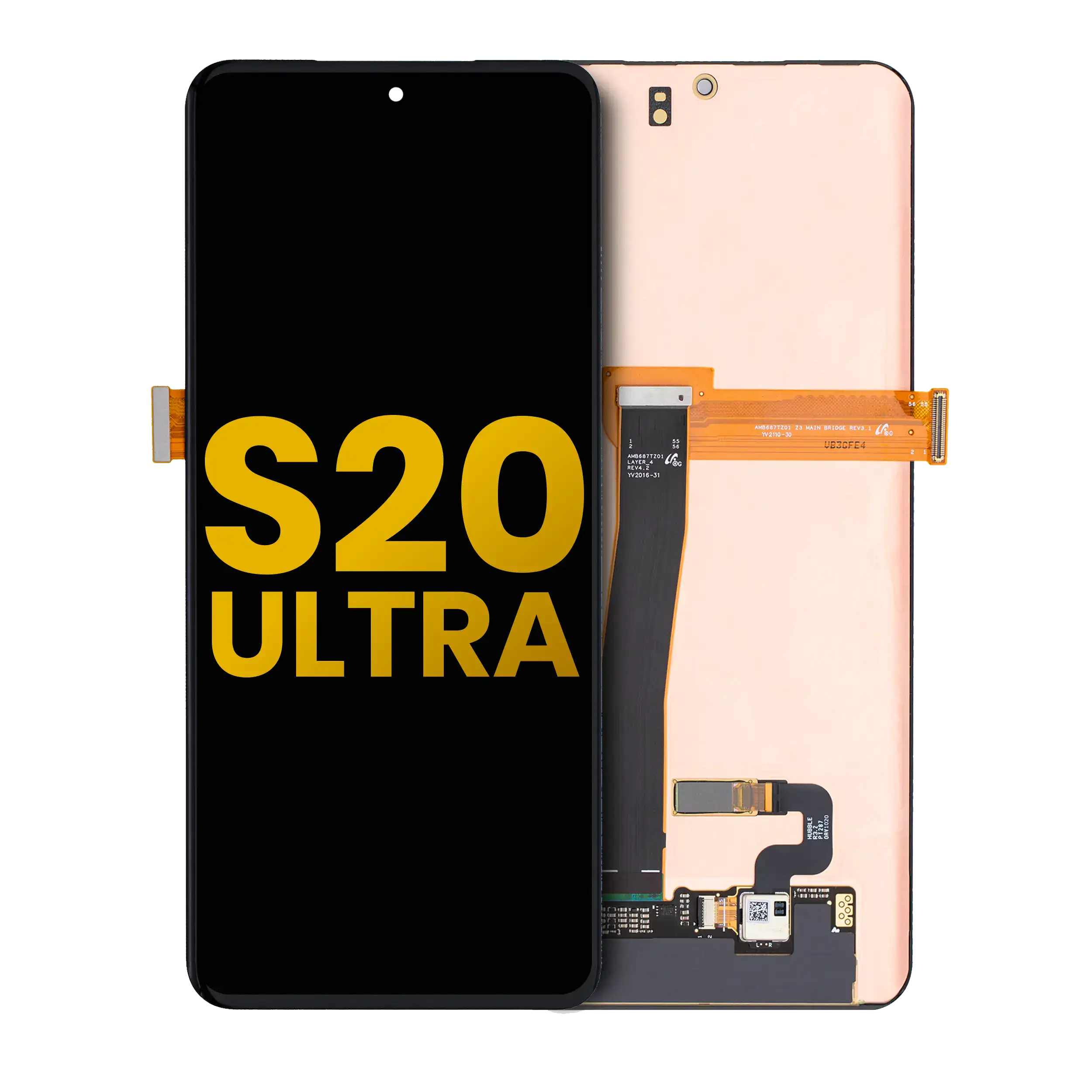 Oled Assembly Without Frame Compatible For Samsung Galaxy S20 Ultra 5G (Refurbished) (All Colors)
