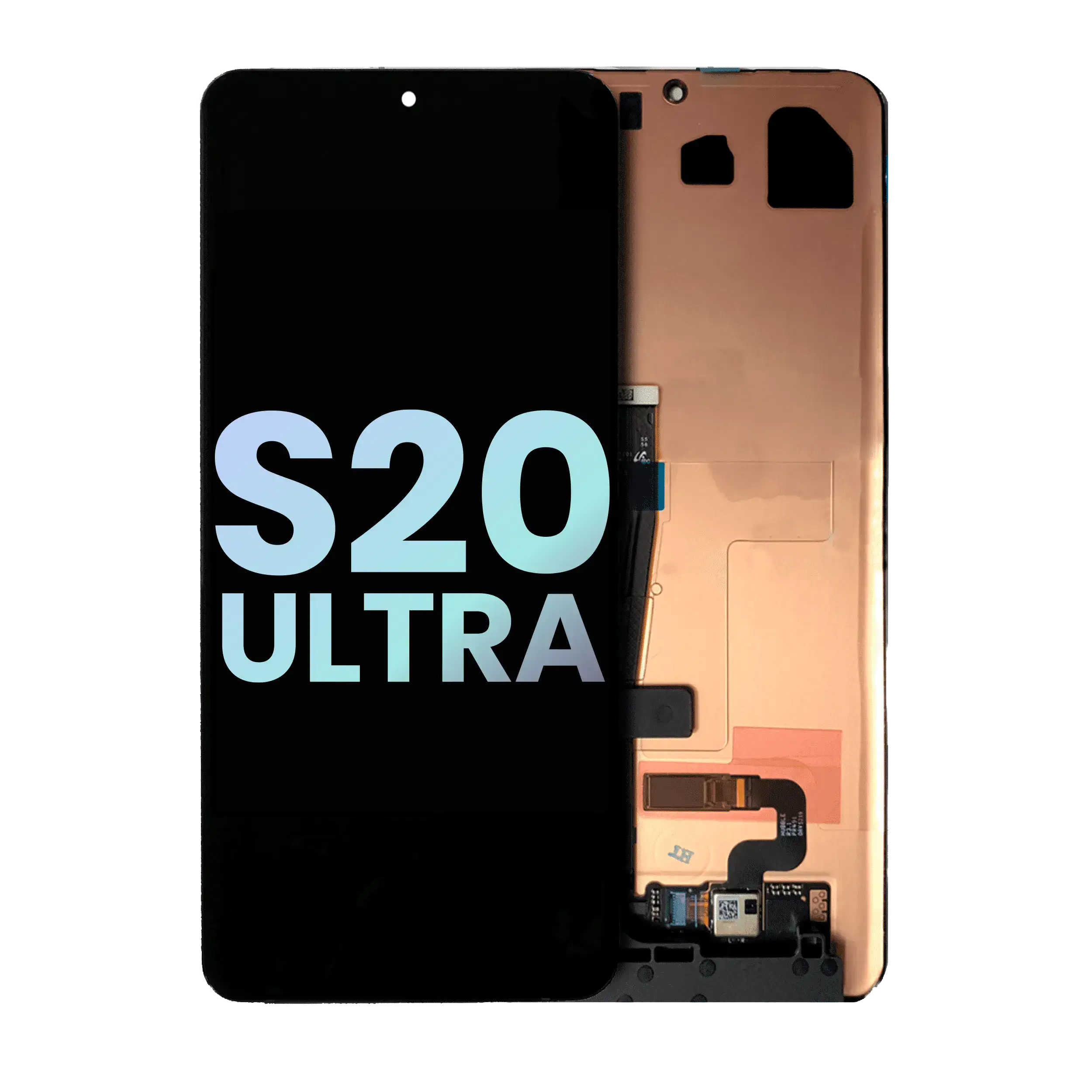 Oled Assembly Without Frame Compatible For Samsung Galaxy S20 Ultra 5G (Compatible For All Carriers) (Service Pack) (All Colors)