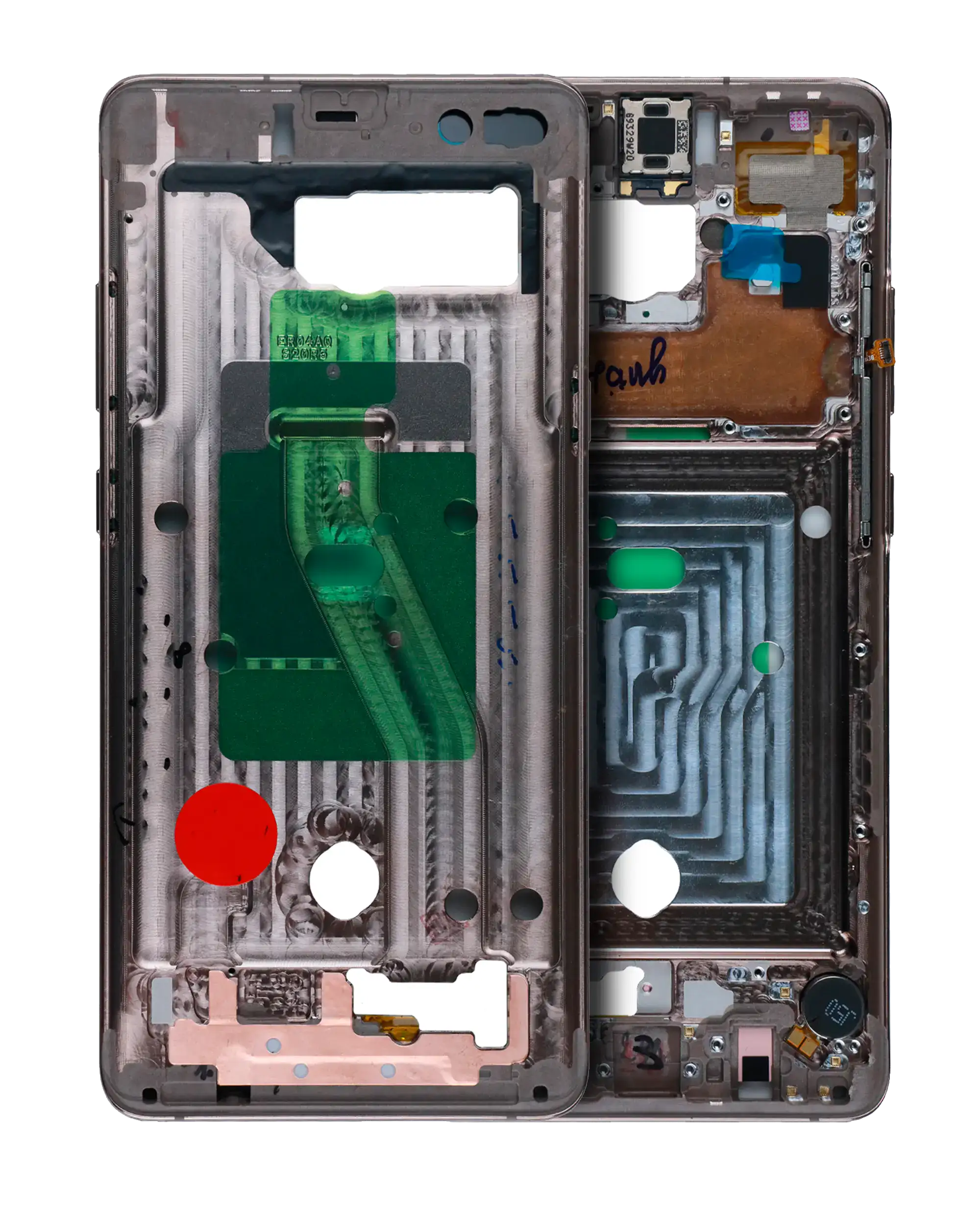 Mid-Frame Housing Compatible For Samsung Galaxy S10 5G (With Small Parts) (Royal Gold)