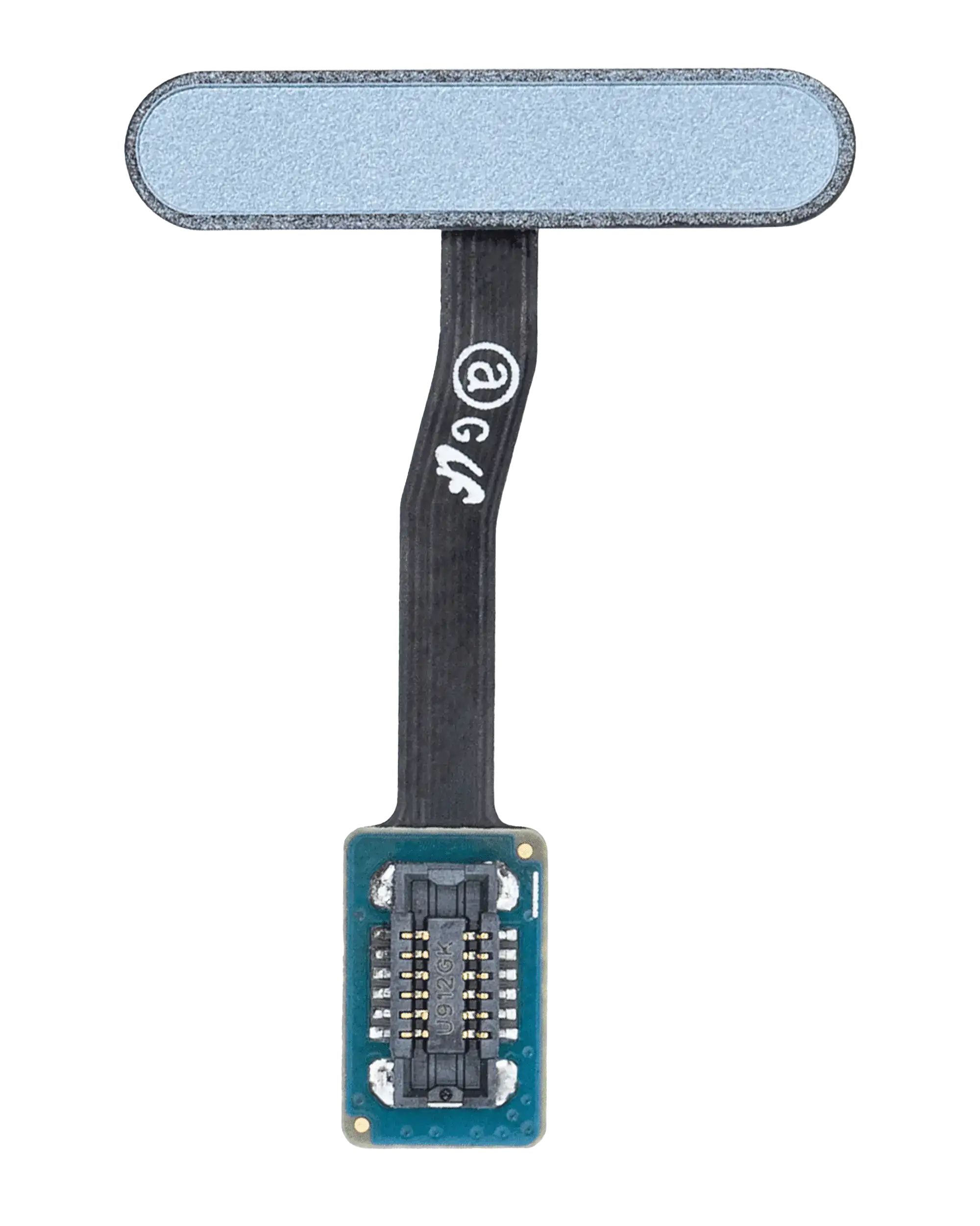 Power & Fingerprint Reader With Flex Cable Compatible For Samsung Galaxy S10E (Prism Blue)