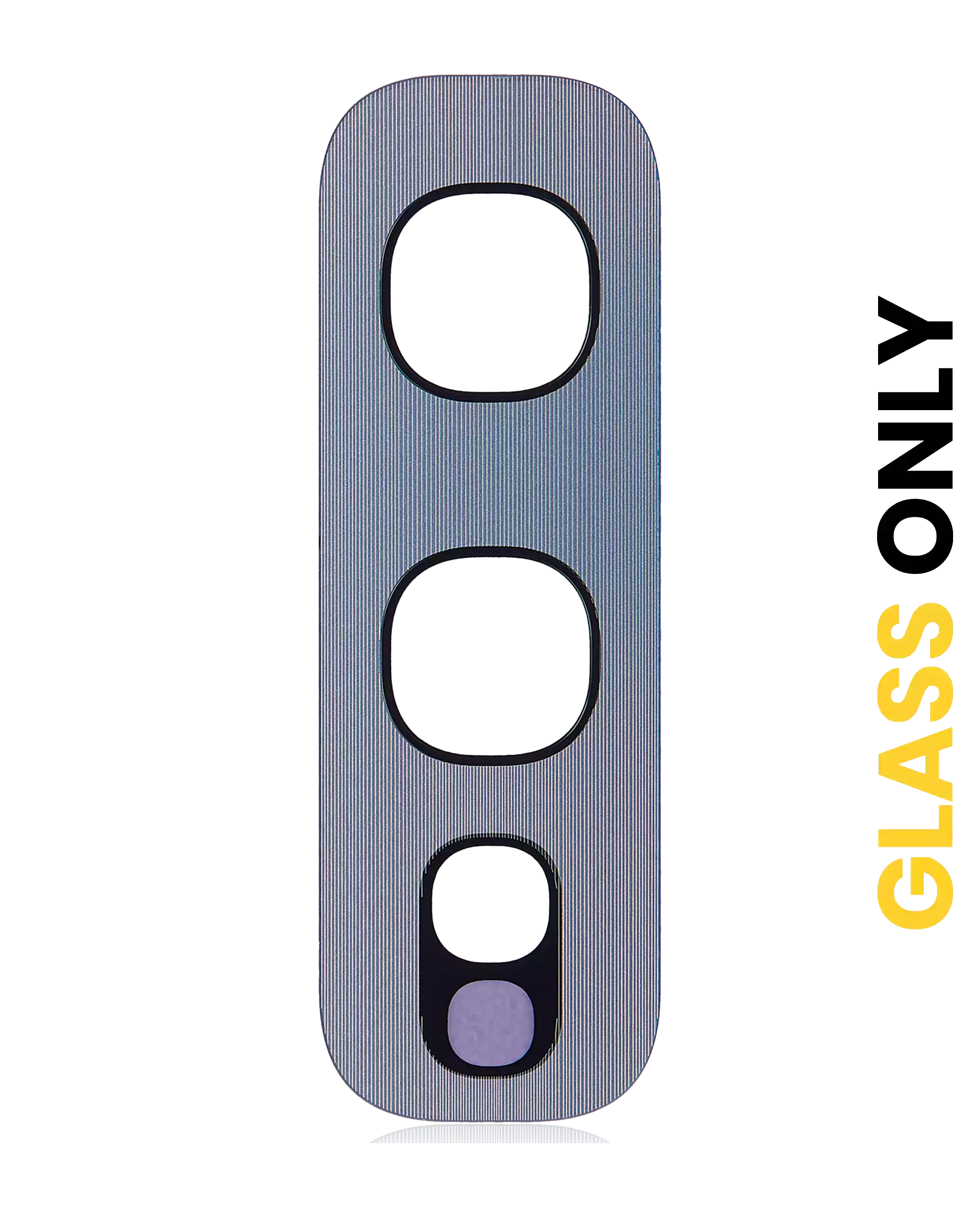 Back Camera Lens (Glass Only) With Adhesive Compatible For Samsung Galaxy S10E (Silver)