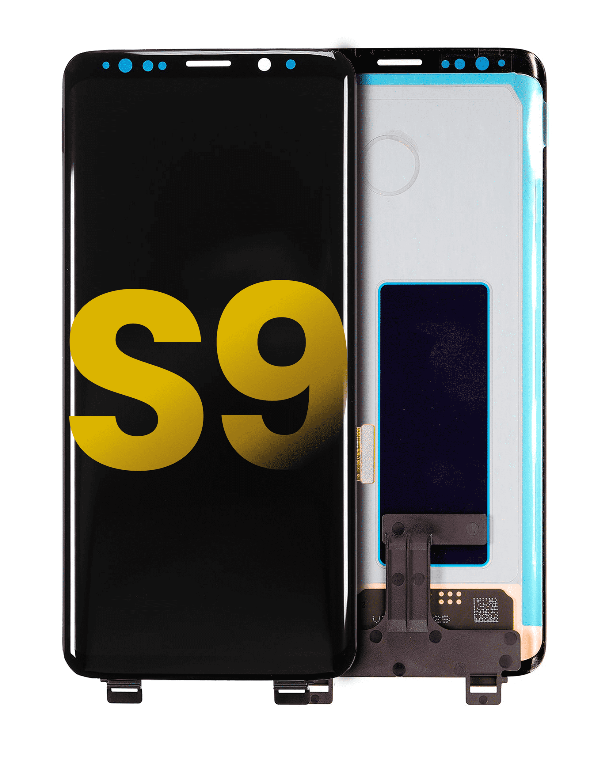 Oled Assembly Without Frame Compatible For Samsung Galaxy S9 (Refurbished) (Midnight Black)