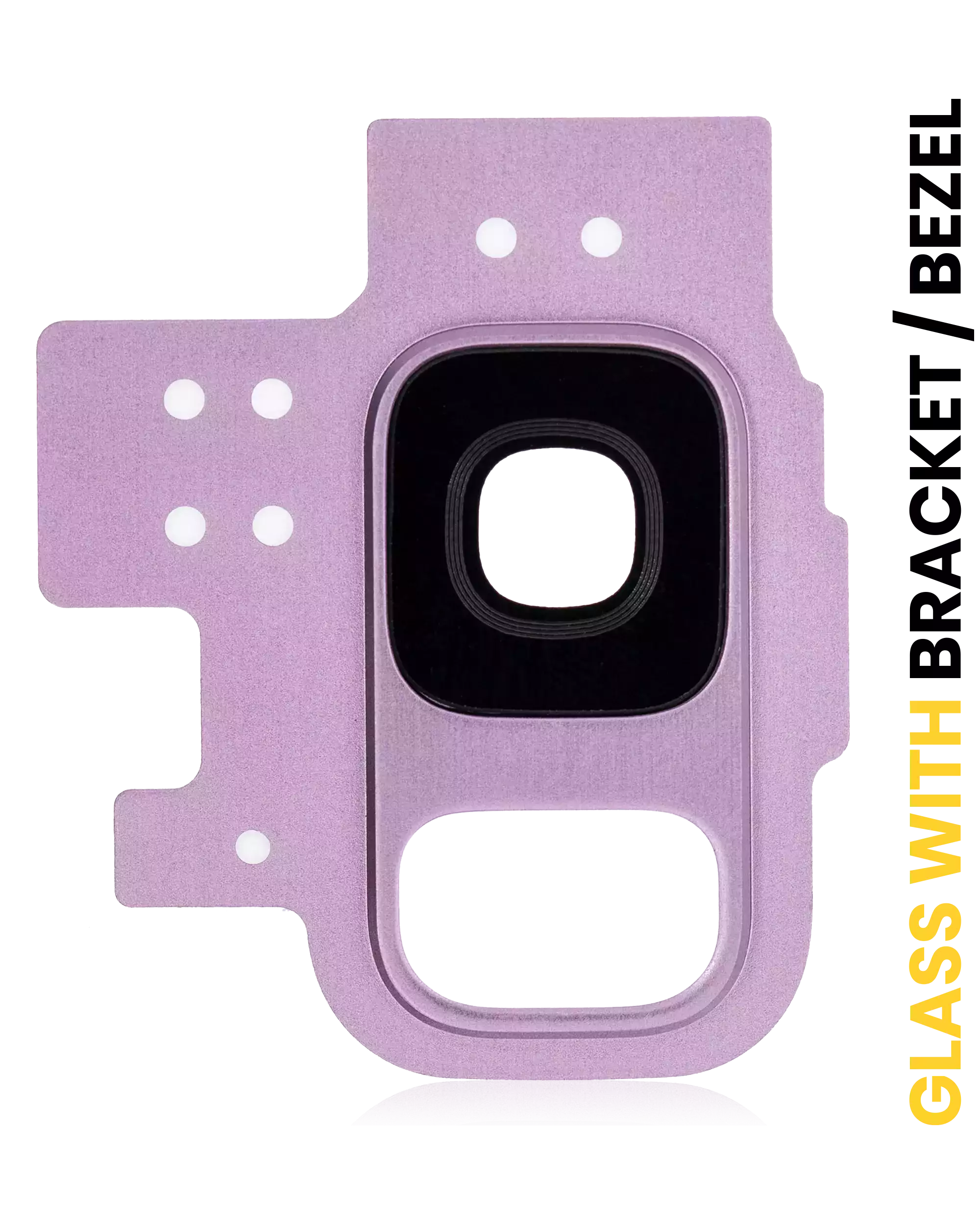 Back Camera Lens With Bracket / Bezel Compatible For Samsung Galaxy S9 (Lilac Purple)