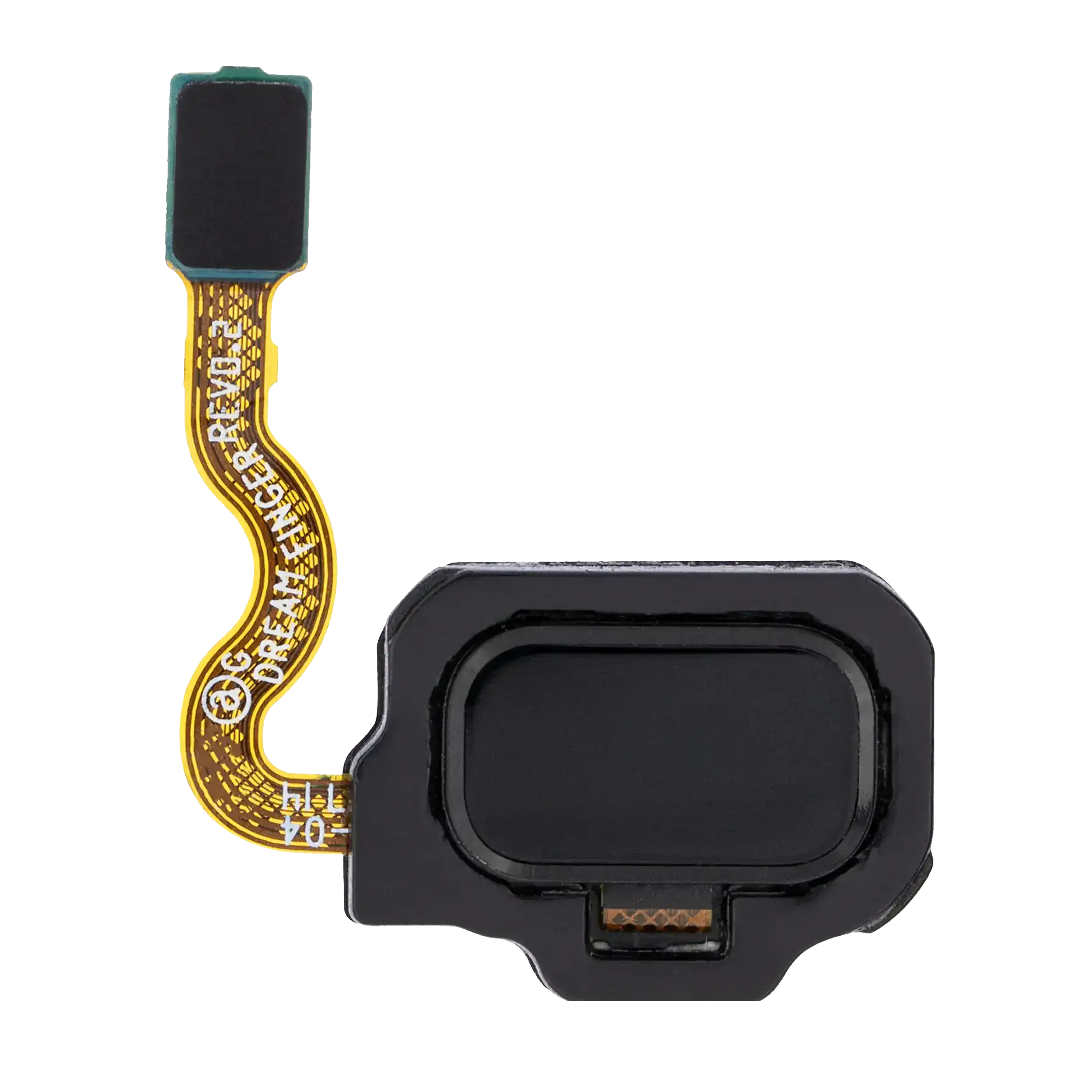 Fingerprint Reader With Flex Cable Compatible For Samsung Galaxy S8 / S8 Plus (Midnight Black)
