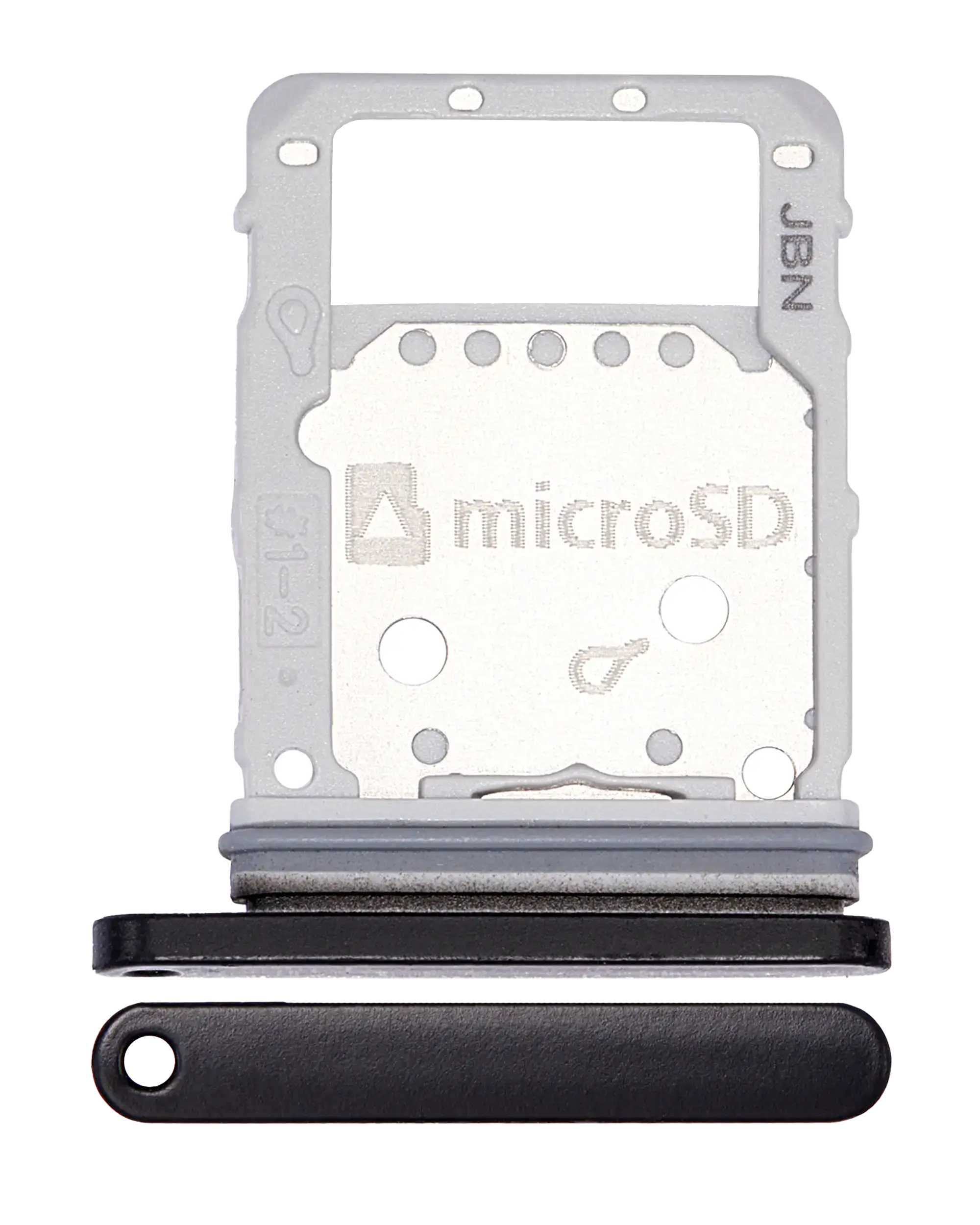 Single Sim Card Tray Compatible For Samsung Galaxy S8 Active (Meteor Gray)