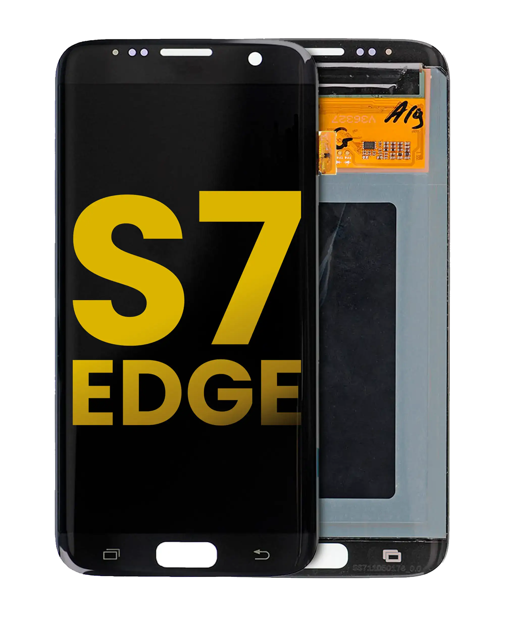 Oled Assembly Without Frame Compatible For Samsung Galaxy S7 Edge (All Models) (Refurbished) (Black)