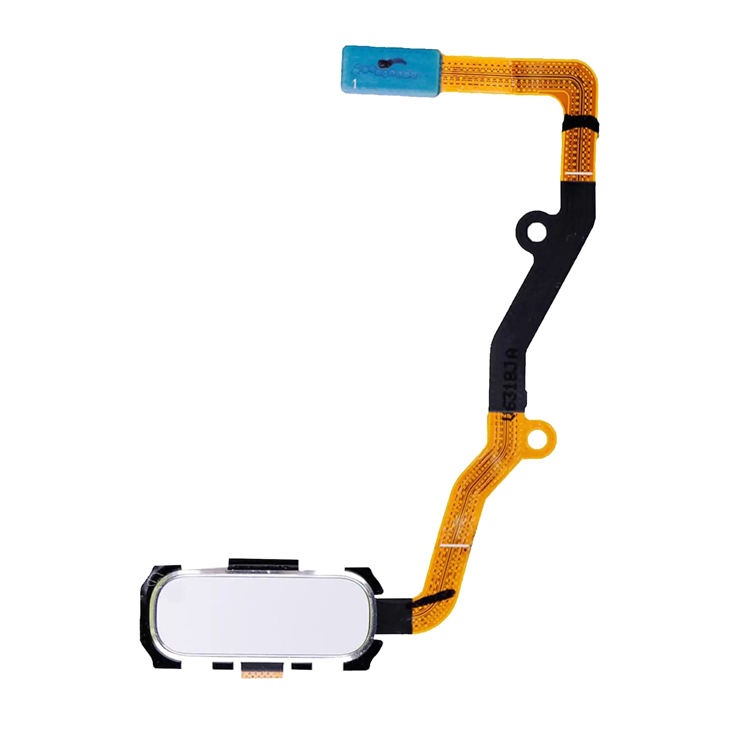 Home Button Flex Cable Compatible For Samsung Galaxy S7 Edge (White)