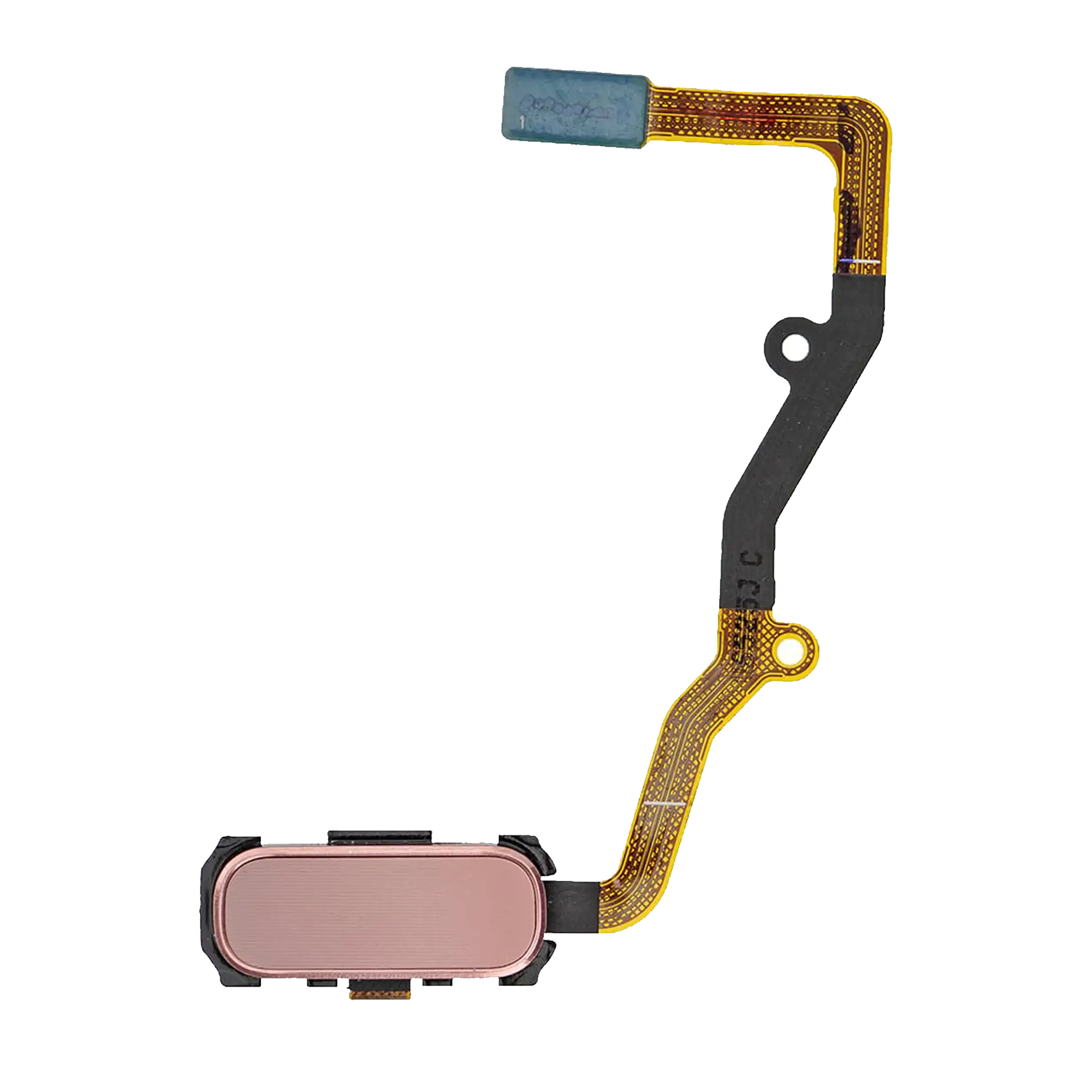 Home Button Flex Cable Compatible For Samsung Galaxy S7 Edge (Rose Gold)