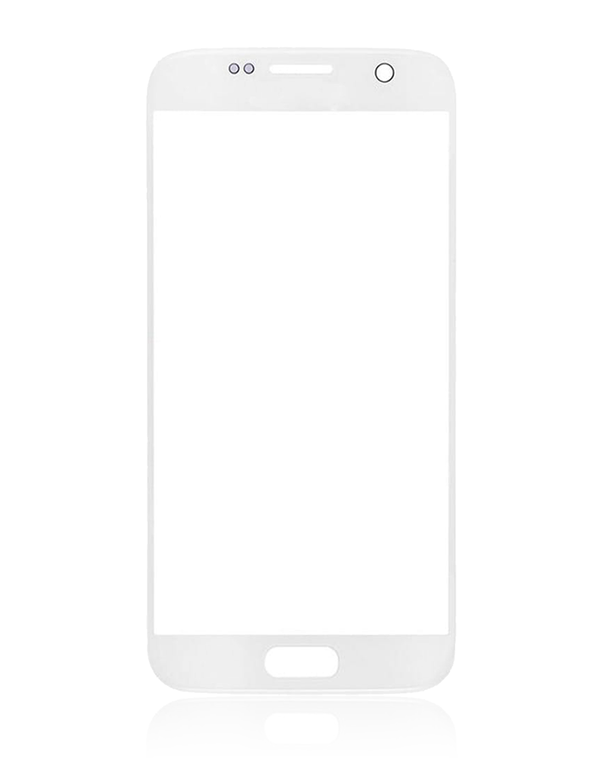 Front Glass Compatible For Samsung Galaxy S7 (White Pearl)