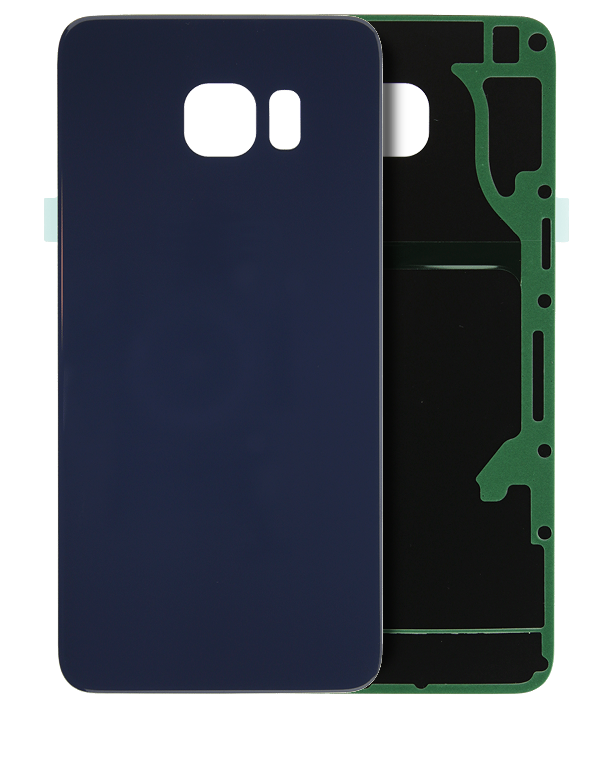 Back Cover Glass Compatible For Samsung Galaxy S6 Edge Plus (Service Pack) (Black Sapphire)