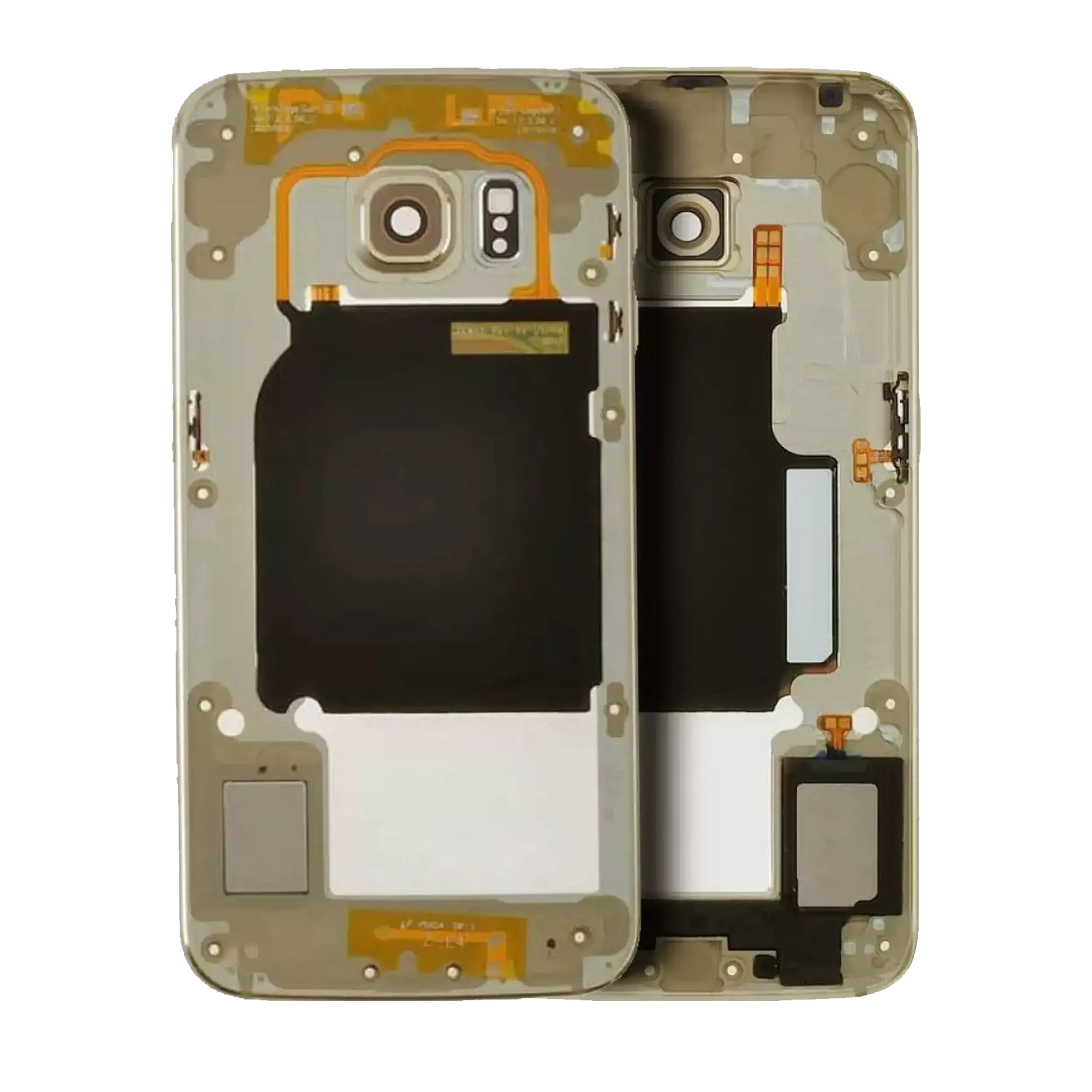 Mid-Frame Housing Compatible For Samsung Galaxy S6 Edge Plus (With Small Parts) (Service Pack) (Gold Platinum)