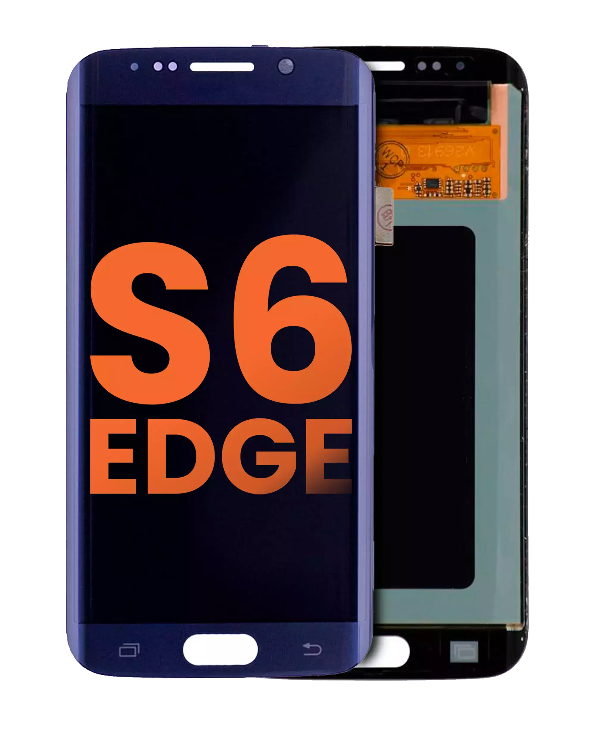 Oled Assembly Without Frame Compatible For Samsung Galaxy S6 Edge (Blemish: Grade B) (Black Sapphire)