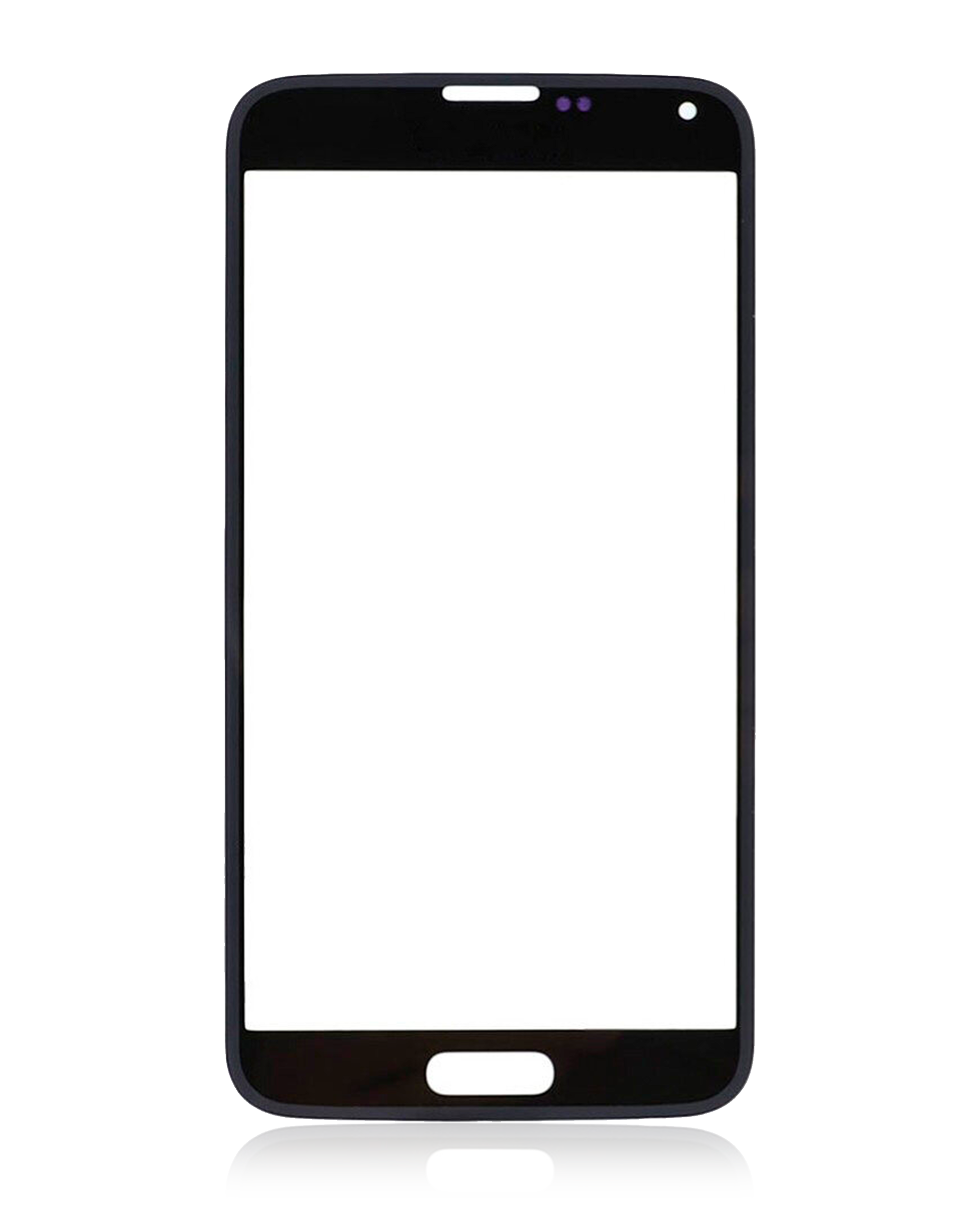 Front Glass Compatible For Samsung Galaxy S5 (Black)