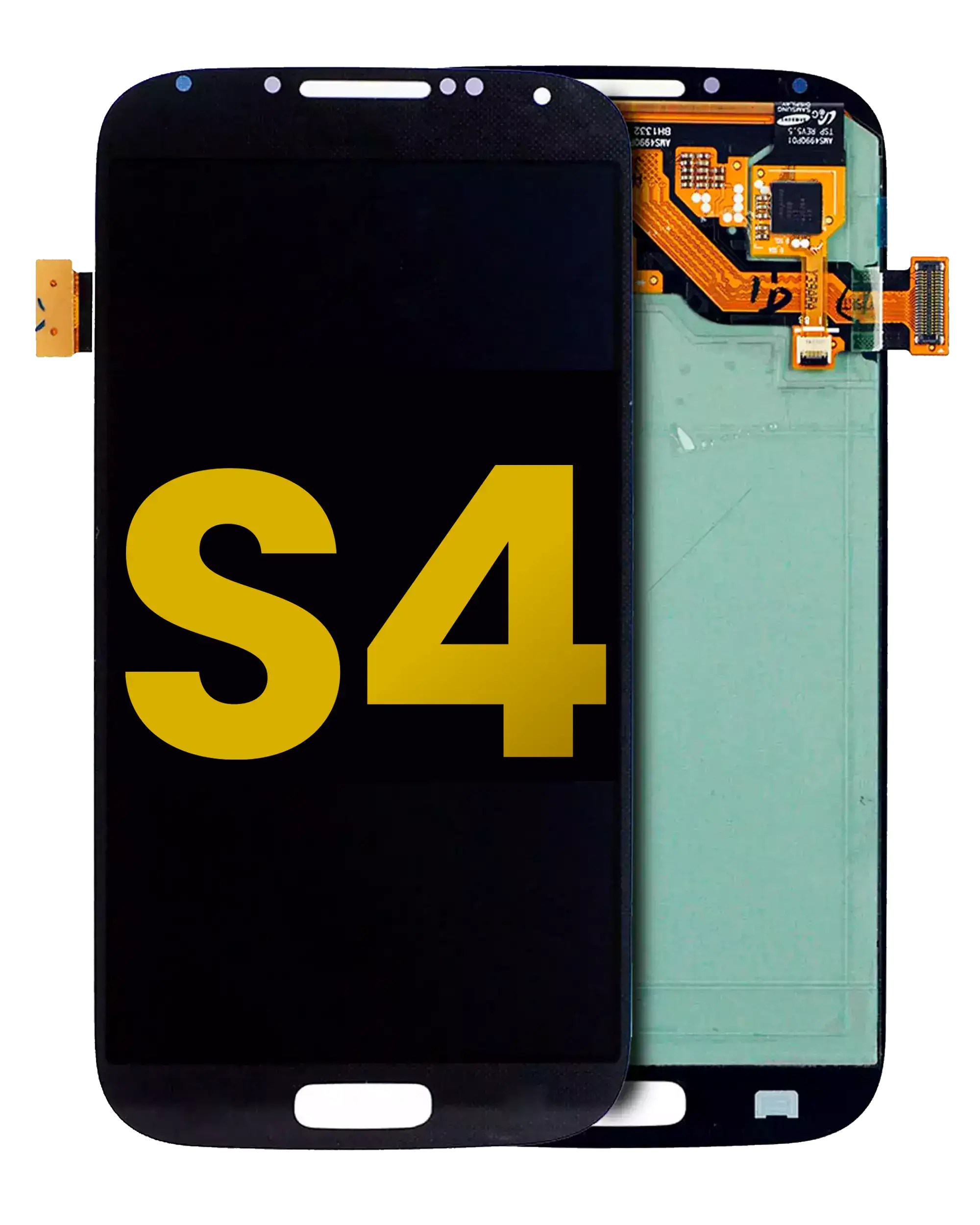 Oled Assembly Without Frame Compatible For Samsung Galaxy S4 (Refurbished) (Black)
