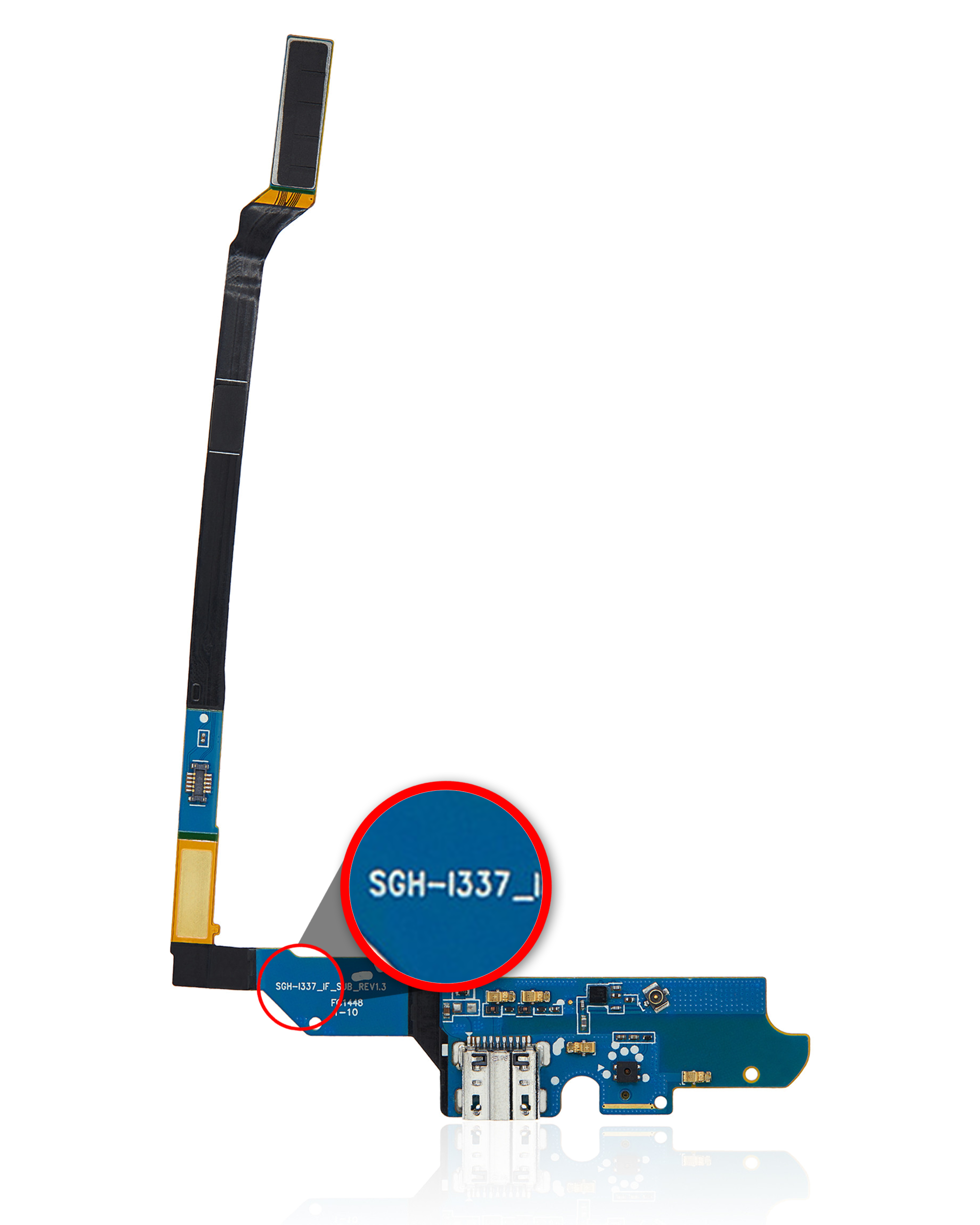 Charging Port Flex Cable Compatible For Samsung Galaxy S4 (I337) (At&T)