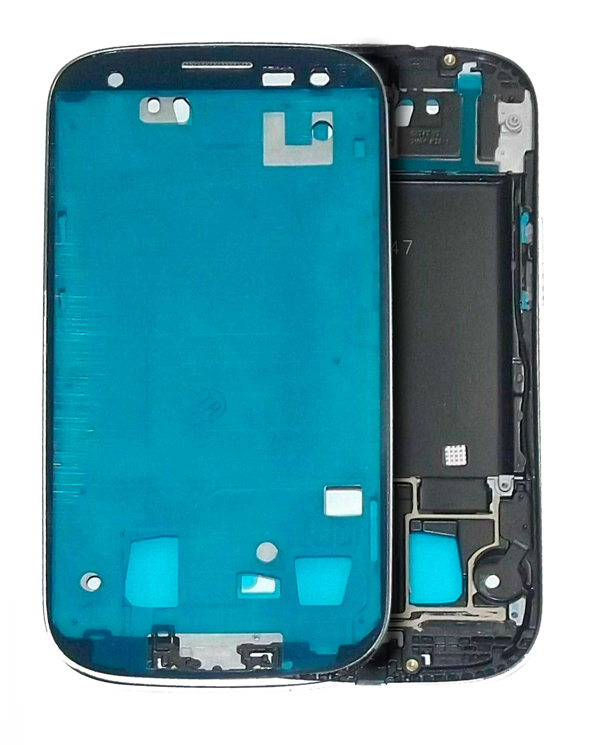 Lcd Frame Compatible For Samsung Galaxy S3 (At&T / T-Mobile) (I747 / T999) (White)