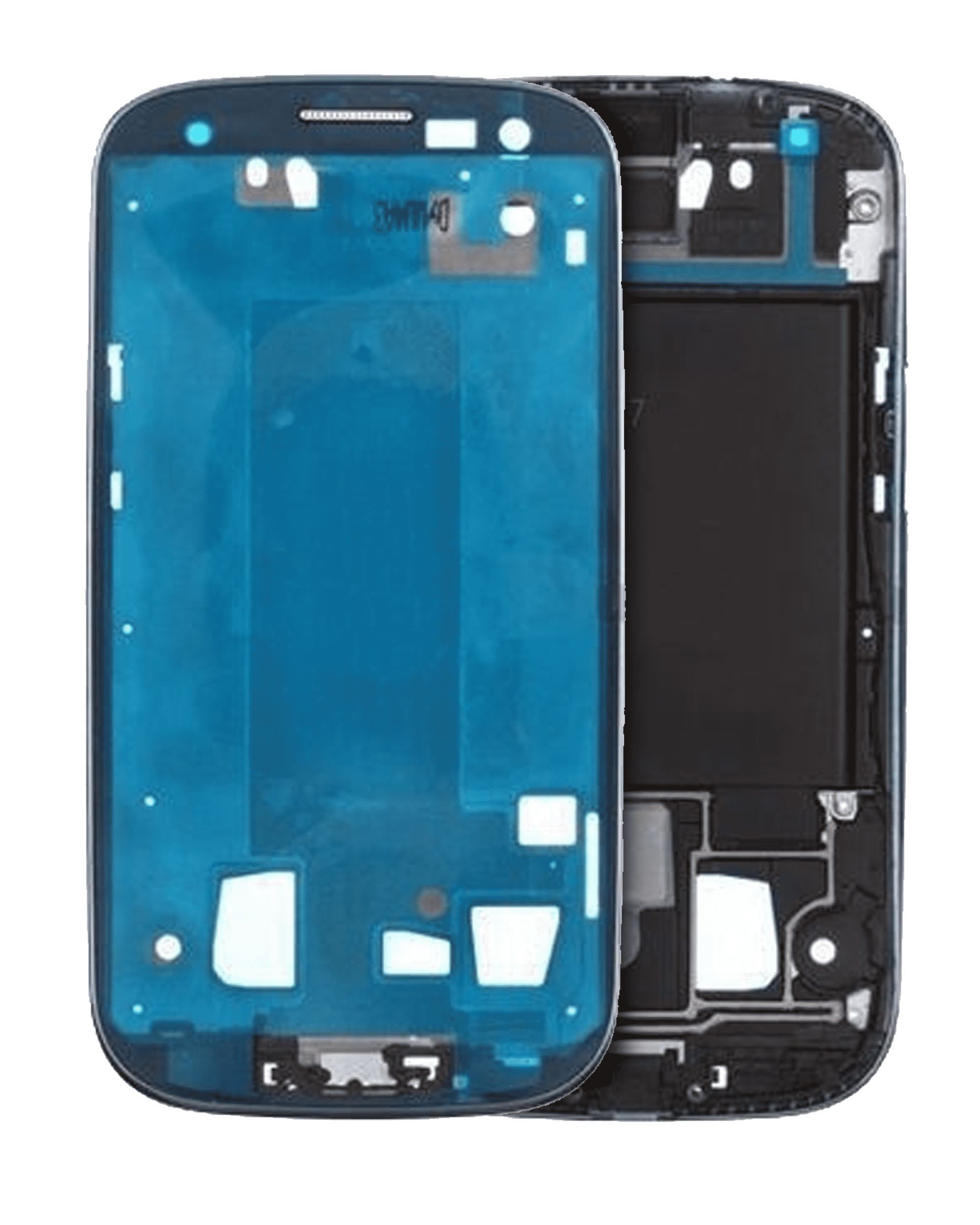 Lcd Frame Compatible For Samsung Galaxy S3 (At&T / T-Mobile) (I747 / T999) (Blue)