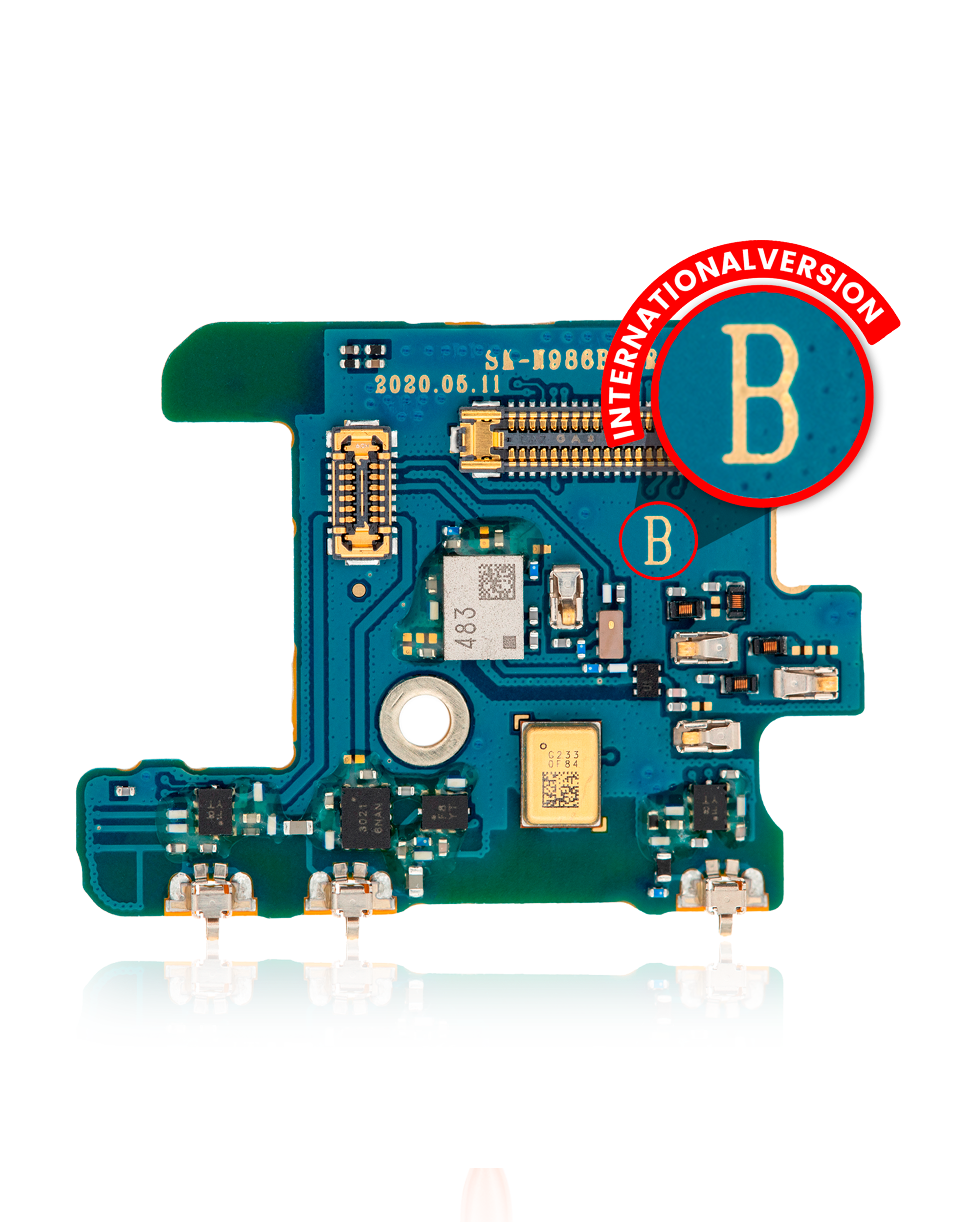 Microphone Pcb Board Compatible For Samsung Galaxy Note 20 Ultra 5G (International Version)