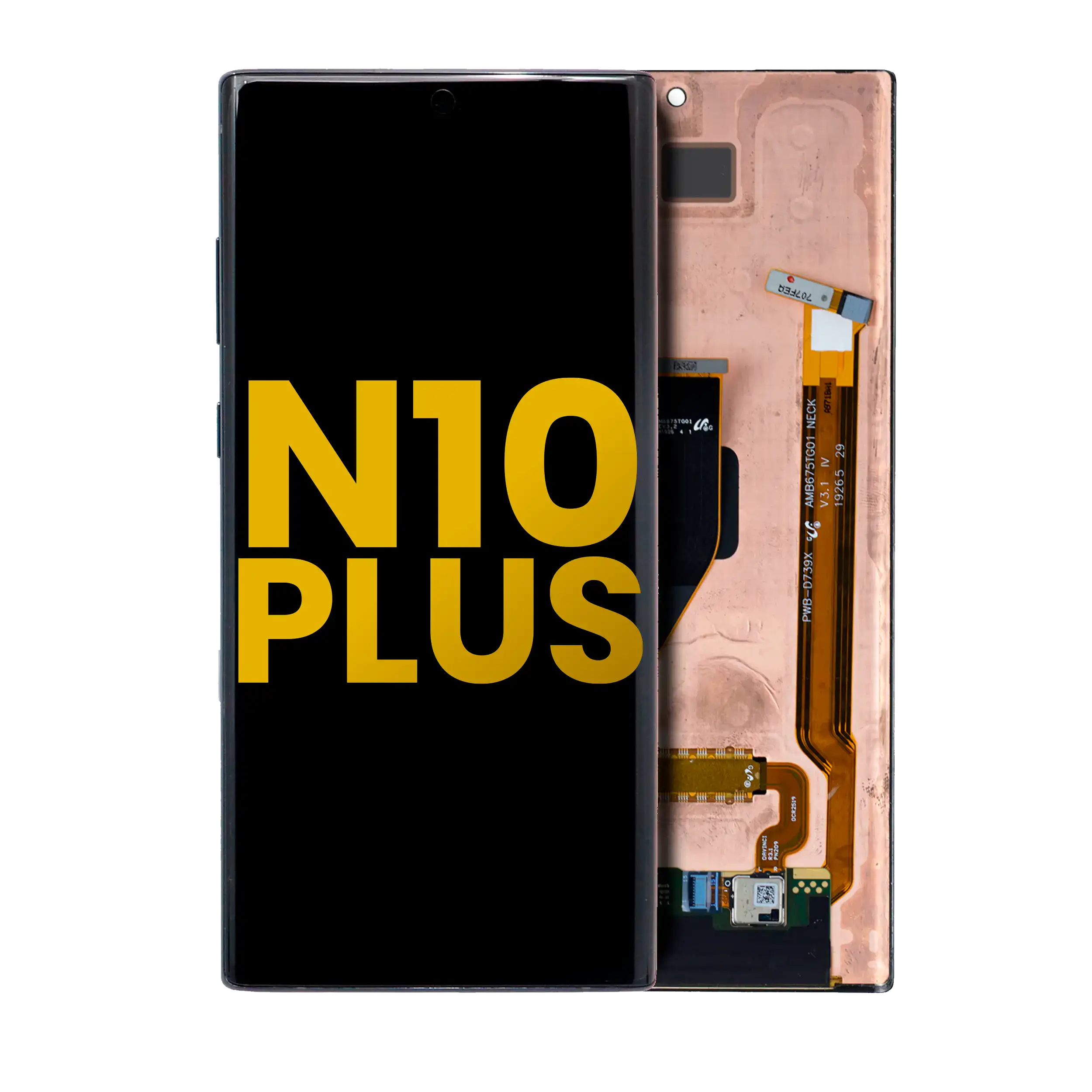 Oled Assembly Without Frame Compatible For Samsung Galaxy Note 10 Plus / 5G (Refurbished) (All Colors)