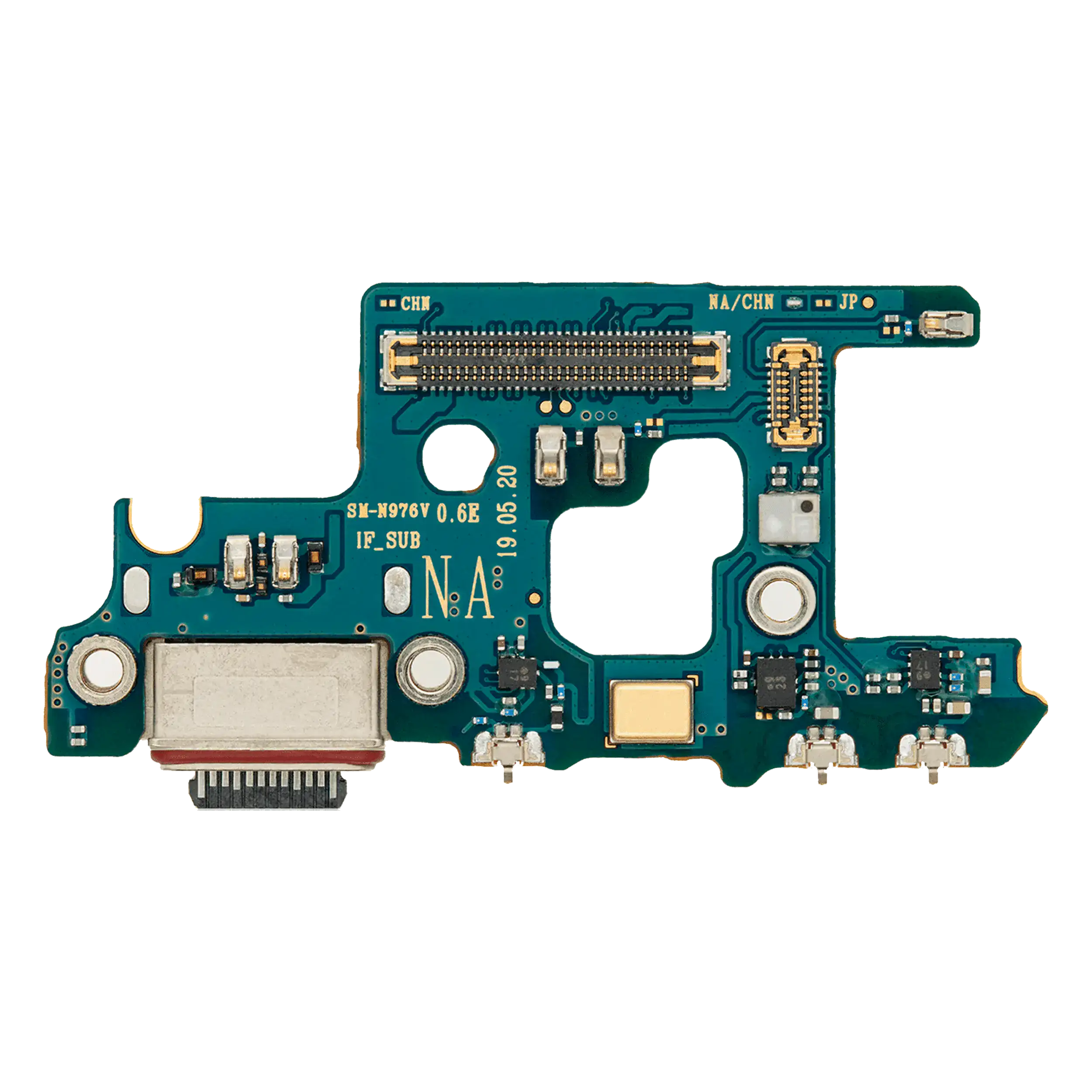 Charging Port With Board Compatible For Samsung Galaxy Note 10 Plus 5G (N976U/V) (North American Version) (Premium)