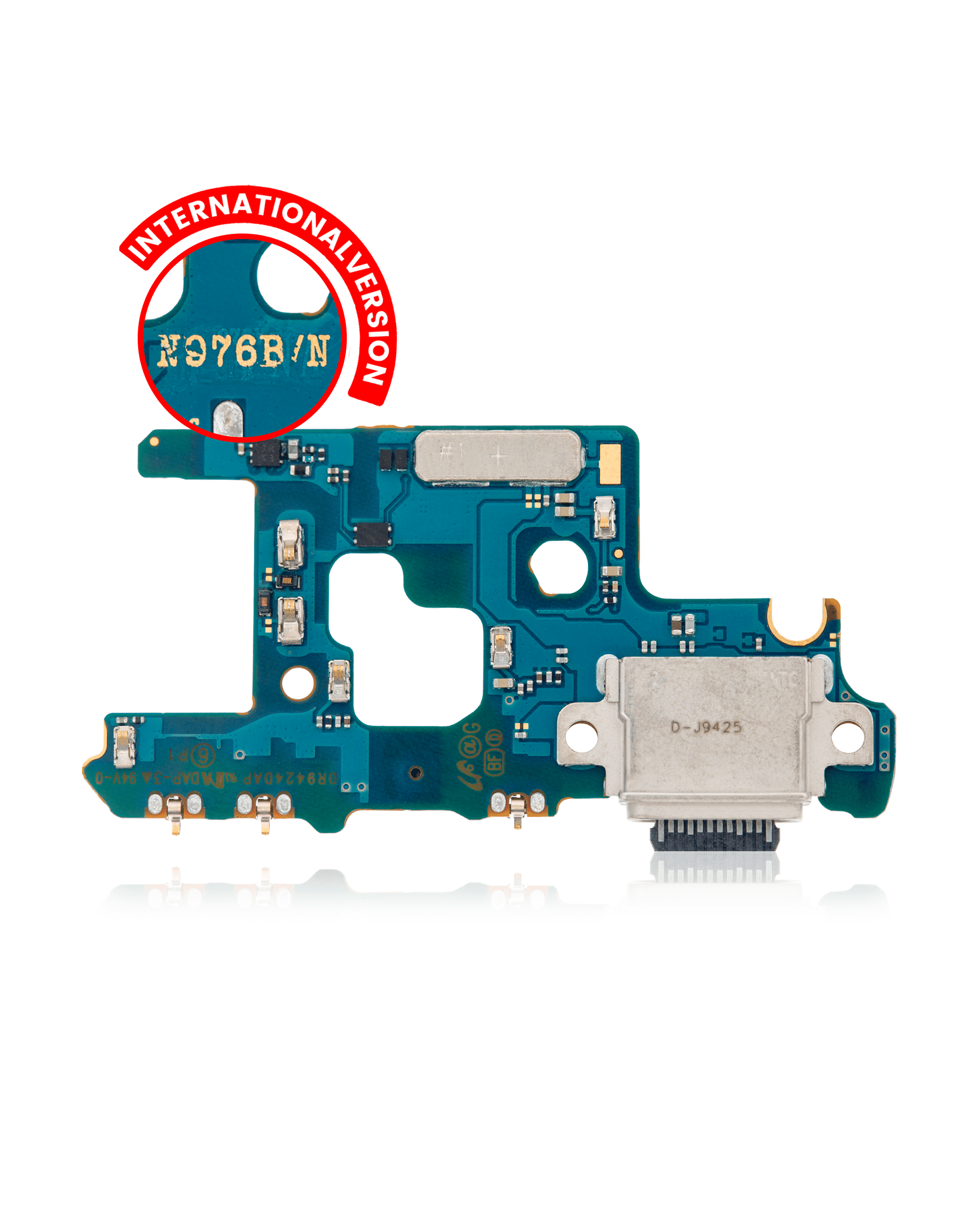 Charging Port With Board Compatible For Samsung Galaxy Note 10 Plus 5G (N976B/N) (International Version) (Premium)
