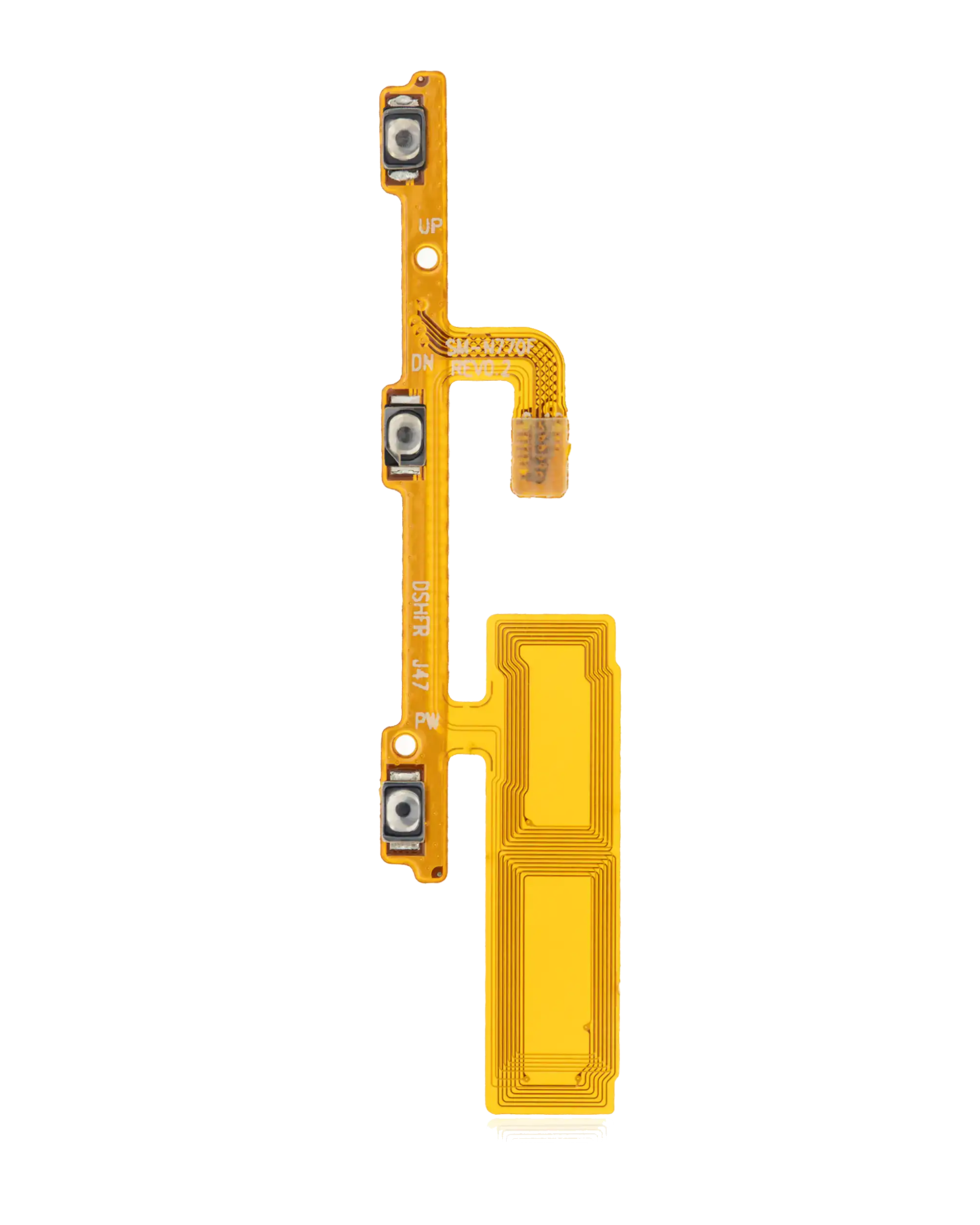 Power And Volume Flex Compatible For Samsung Galaxy Note 10 Lite