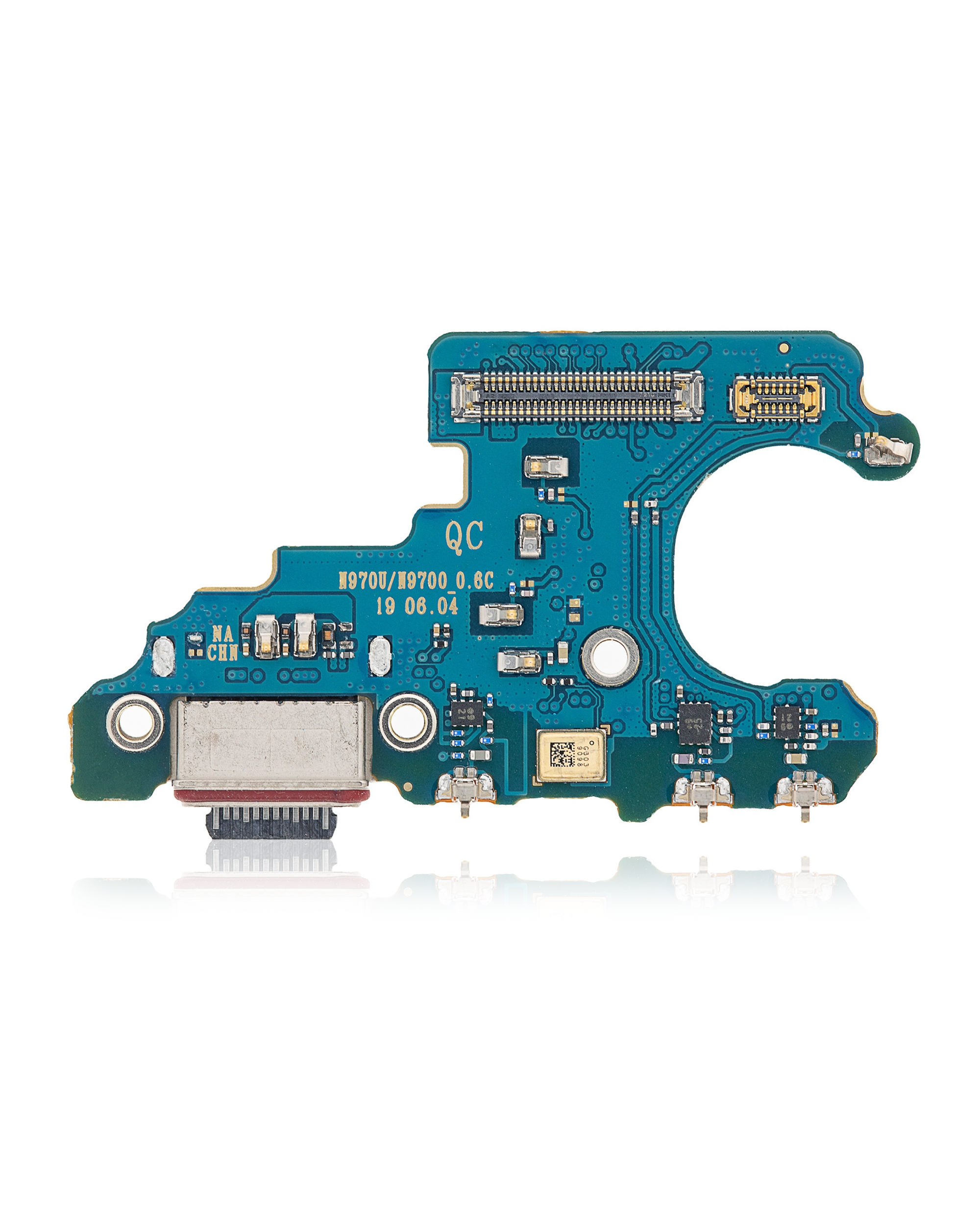 Charging Port With Board Compatible For Samsung Galaxy Note 10 (N970U) (Us Version) (Premium)