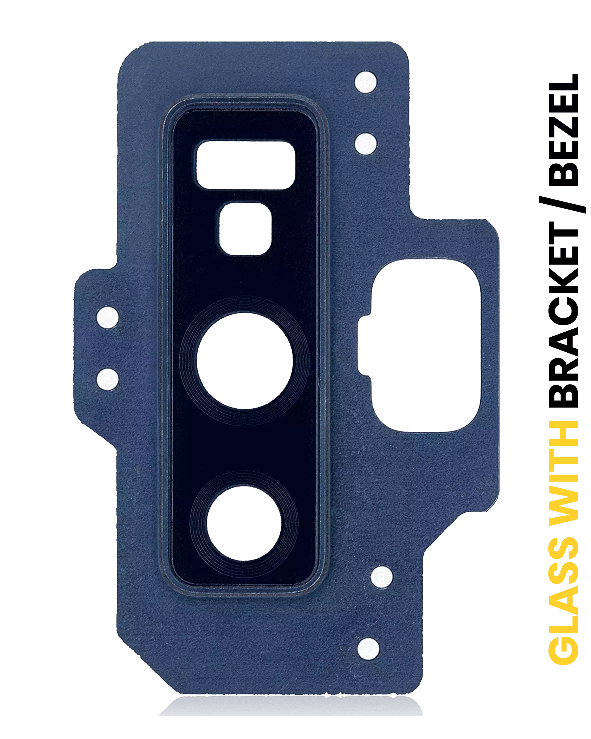 Back Camera Lens With Bracket / Bezel Compatible For Samsung Galaxy Note 9 (Ocean Blue)
