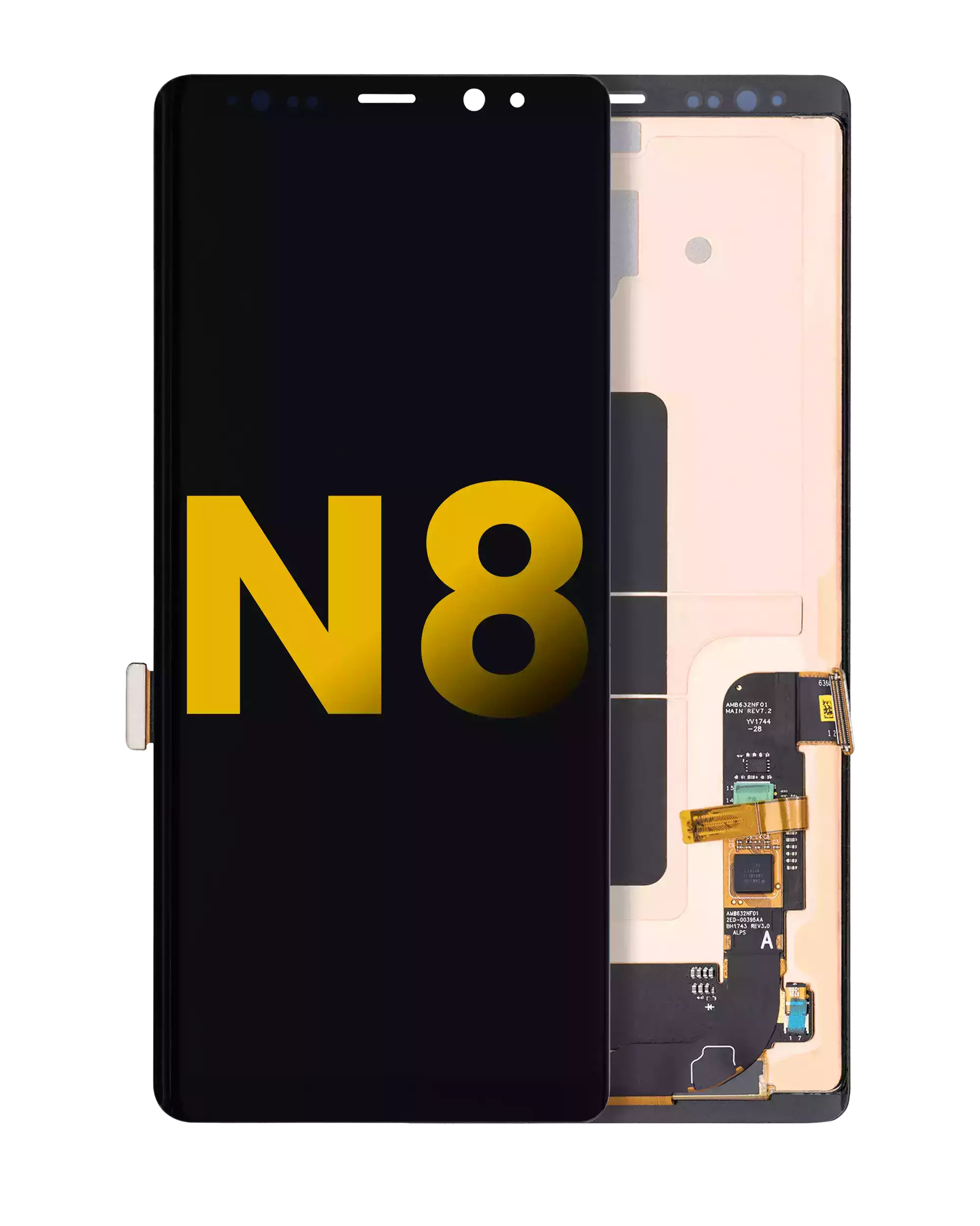 Oled Assembly Without Frame Compatible For Samsung Galaxy Note 8 (Refurbished) (All Colors)