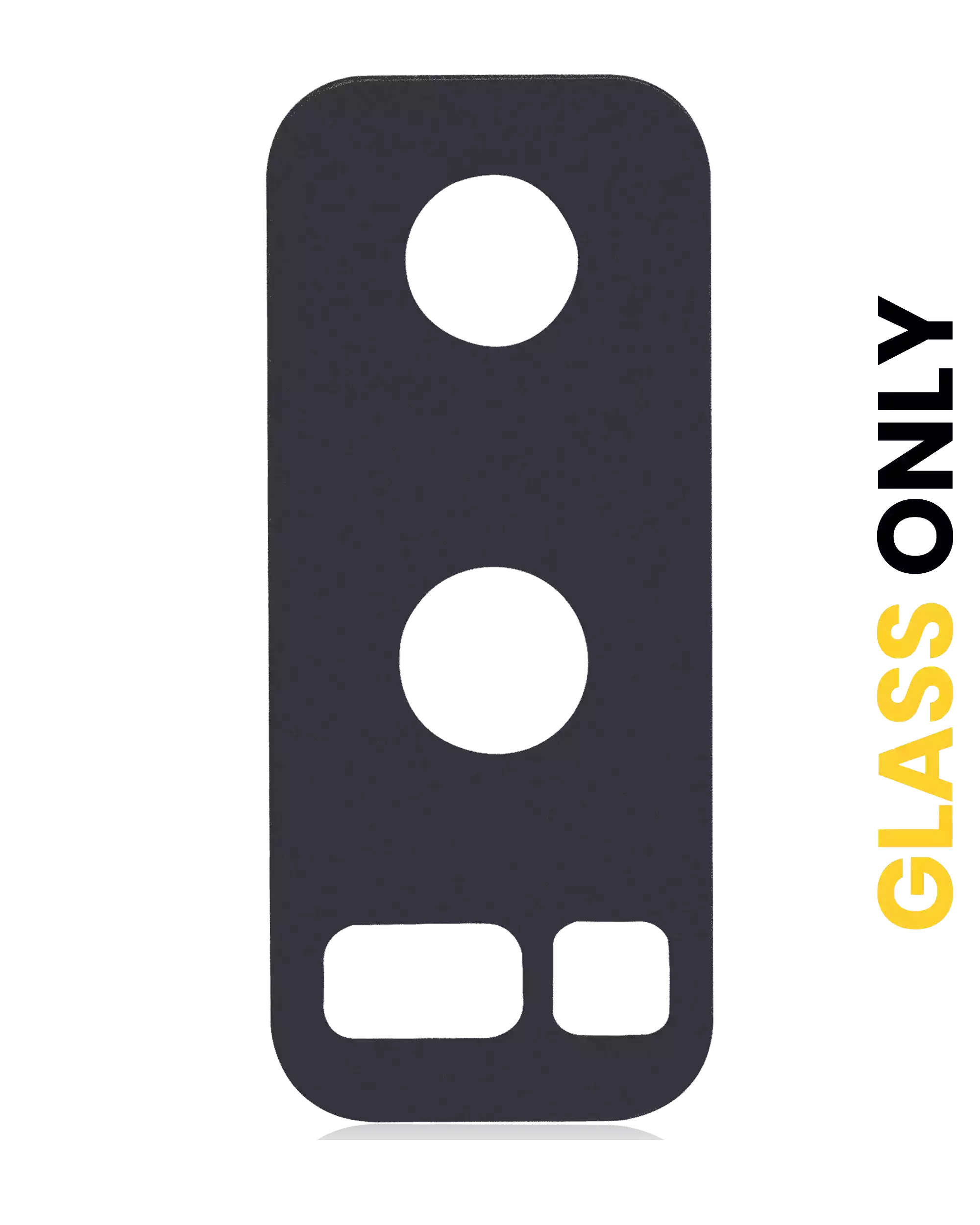 Back Camera Lens (Glass Only) With Adhesive Compatible For Samsung Galaxy Note 8 (Midnight Black)