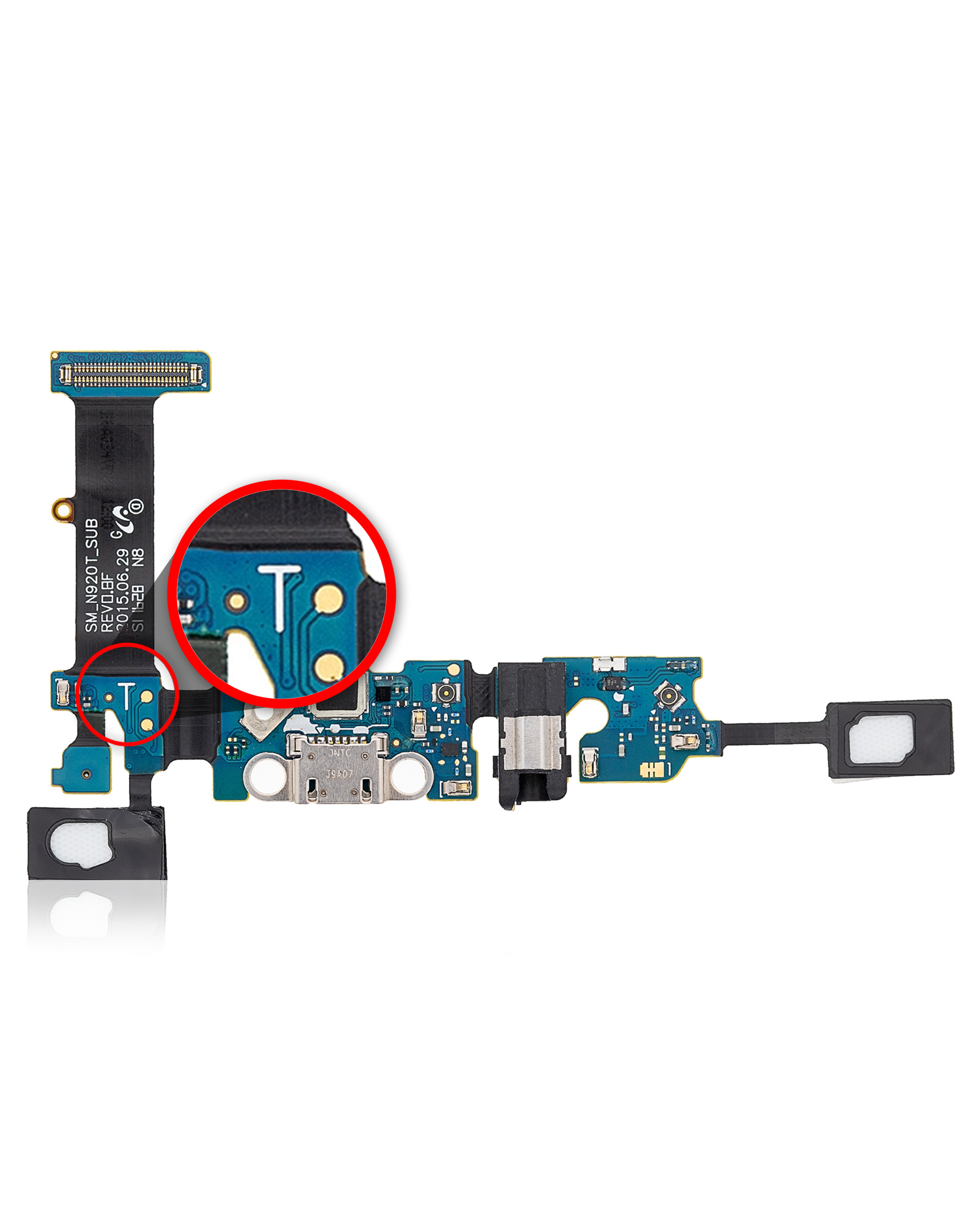Charging Port Flex Cable Compatible For Samsung Galaxy Note 5 (N920T) (T-Mobile)