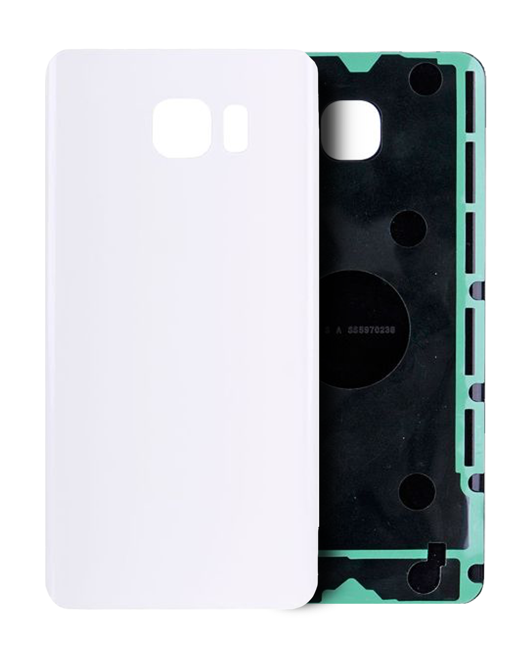 Back Cover Glass Compatible For Samsung Galaxy Note 5 (Service Pack) (White Pearl)