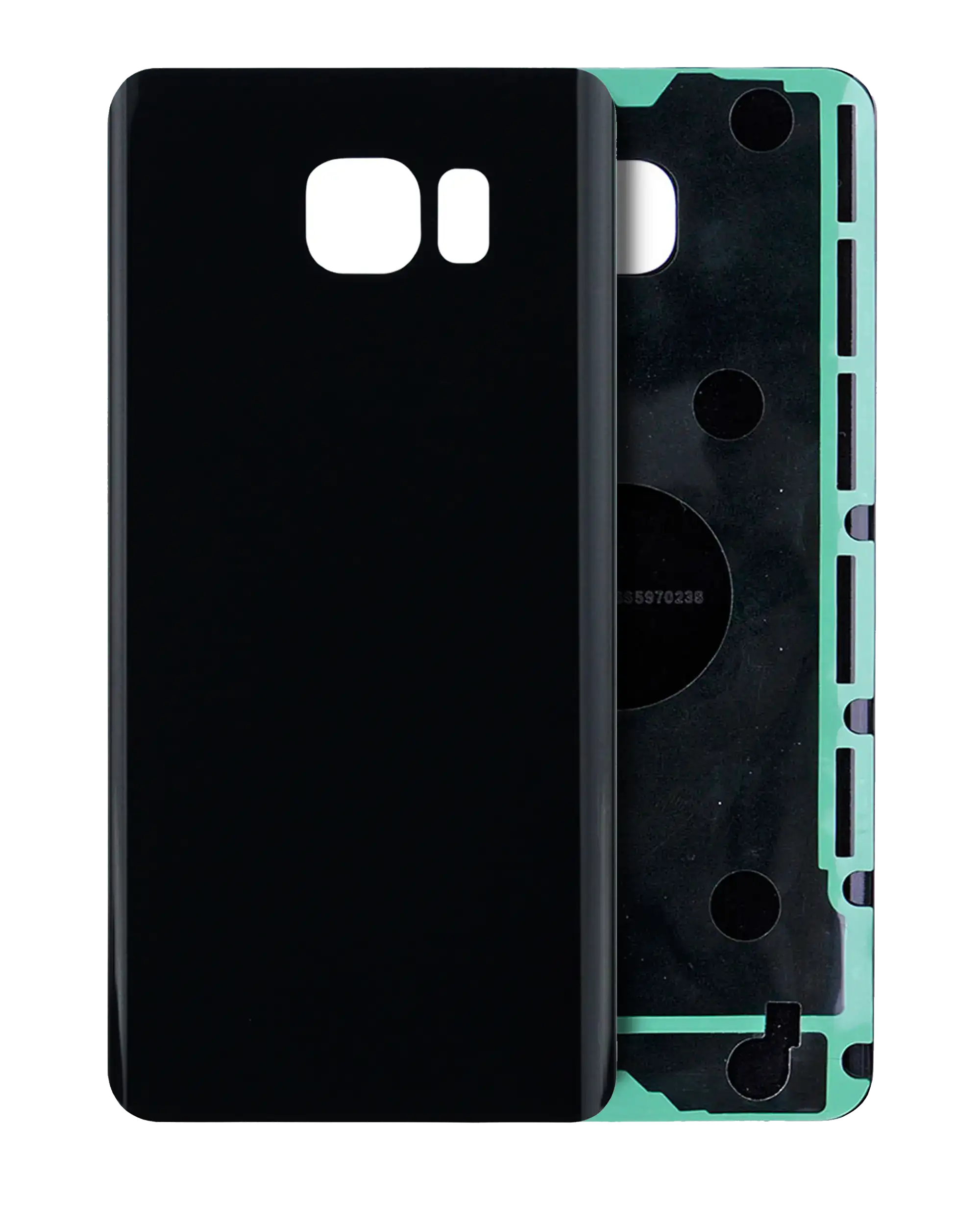 Back Cover Glass Compatible For Samsung Galaxy Note 5 (Service Pack) (Black Sapphire)