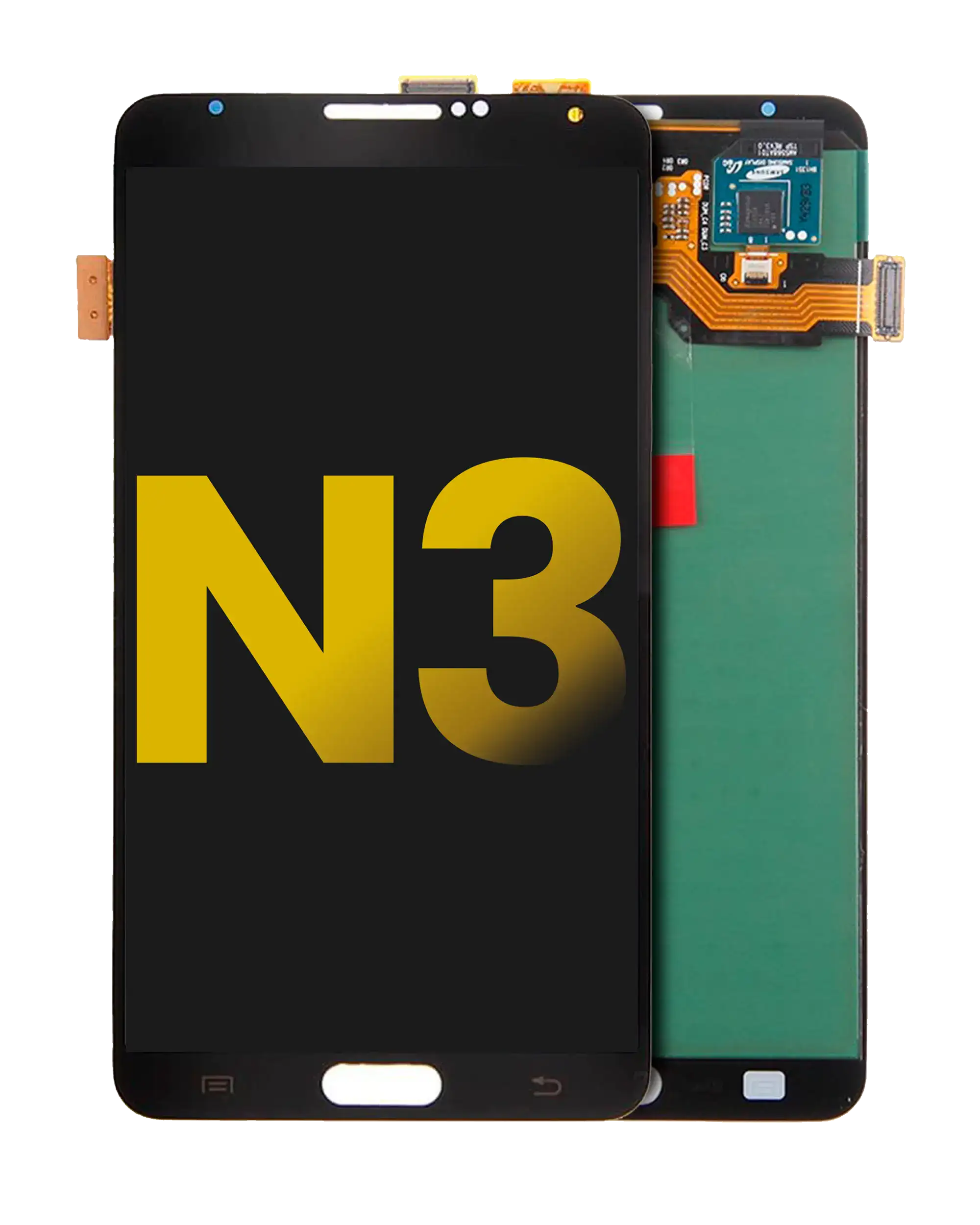 Oled Assembly Without Frame Compatible For Samsung Galaxy Note 3 (Refurbished) (All Models) (Black)