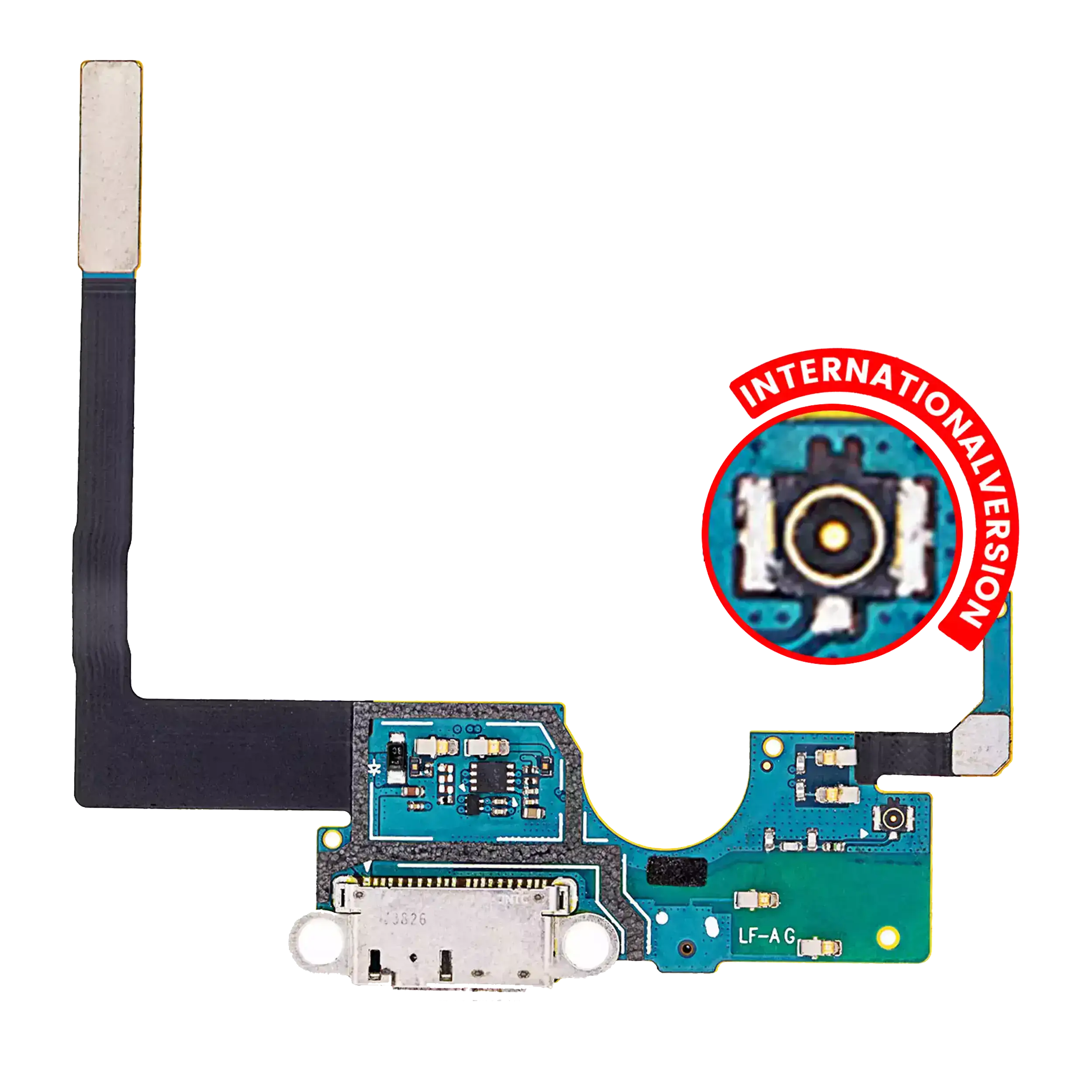 Charging Port Flex Cable Compatible For Samsung Galaxy Note 3 (N9009) (International Version)