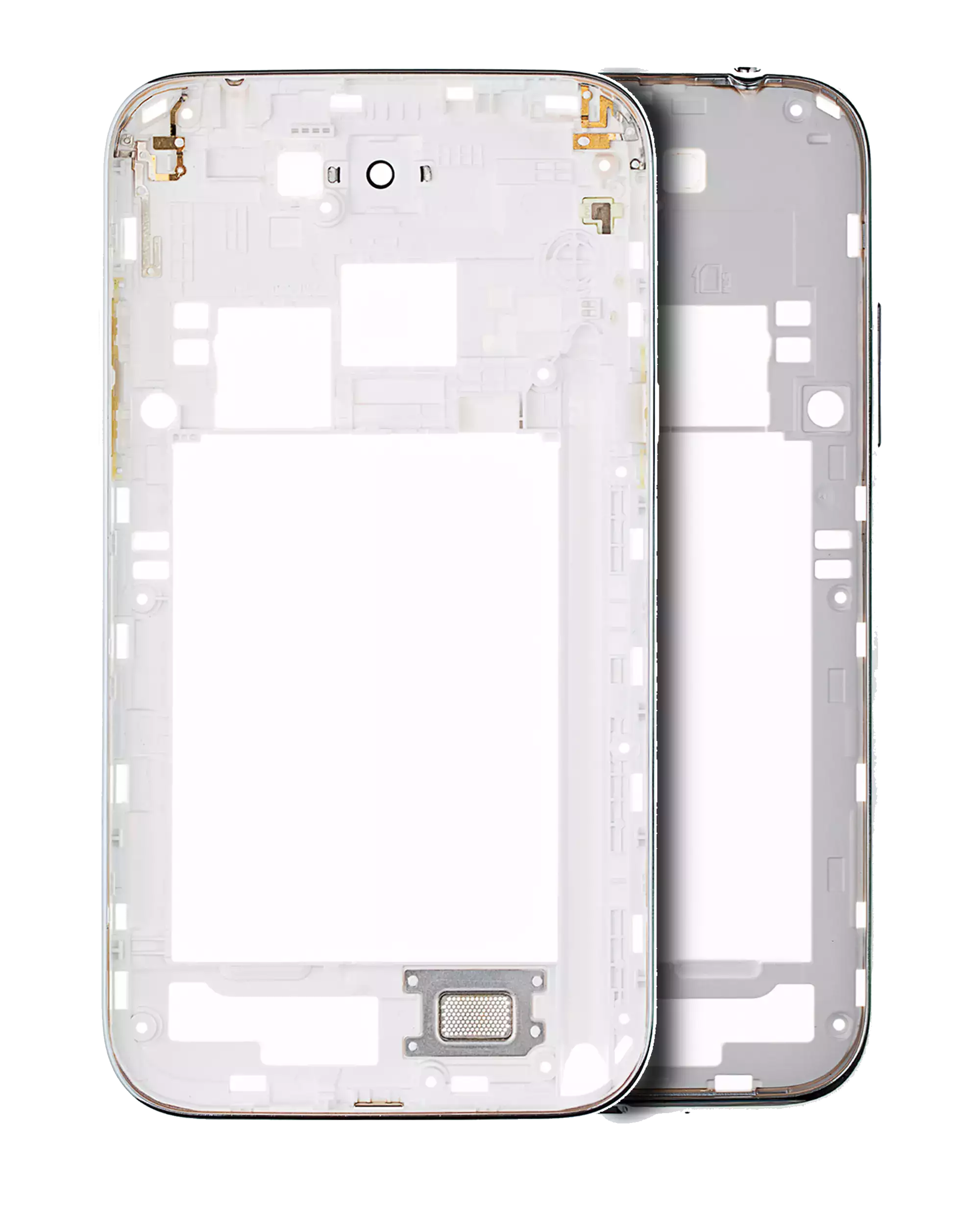 Mid-Frame Housing Compatible For Samsung Galaxy Note 2 (With Small Parts) (White)
