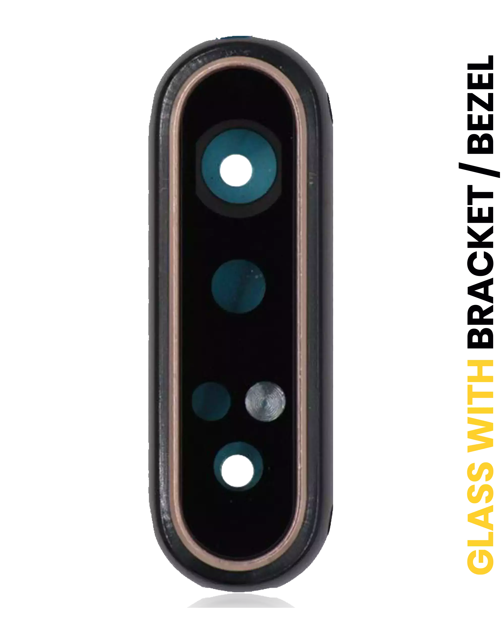 Back Camera Lens With Bracket / Bezel Compatible For Samsung Galaxy A80 (A805 / 2019) (Phantom Black)