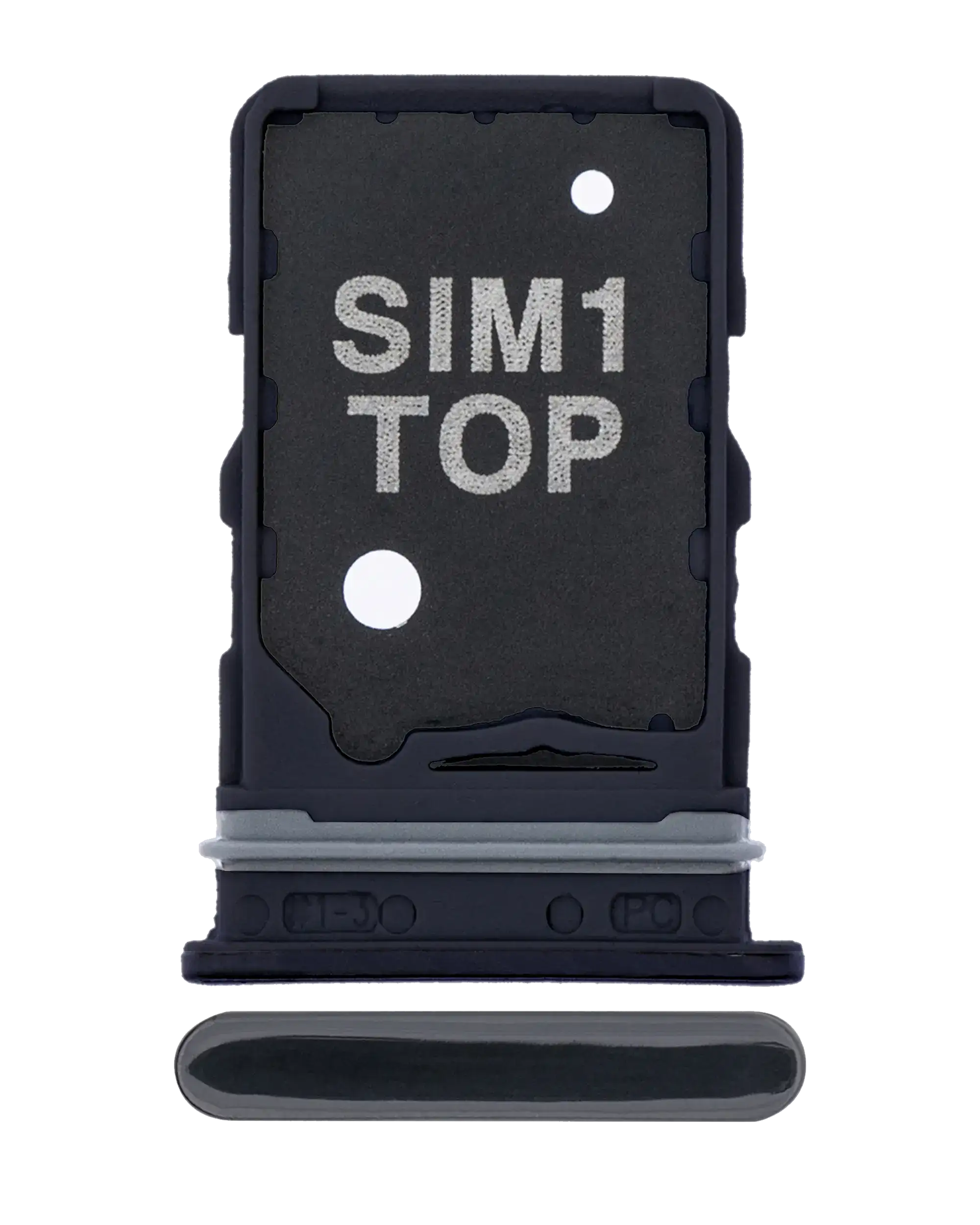 Single Sim Card Tray Compatible For Samsung Galaxy A80 (A805 / 2019) (Phantom Black)