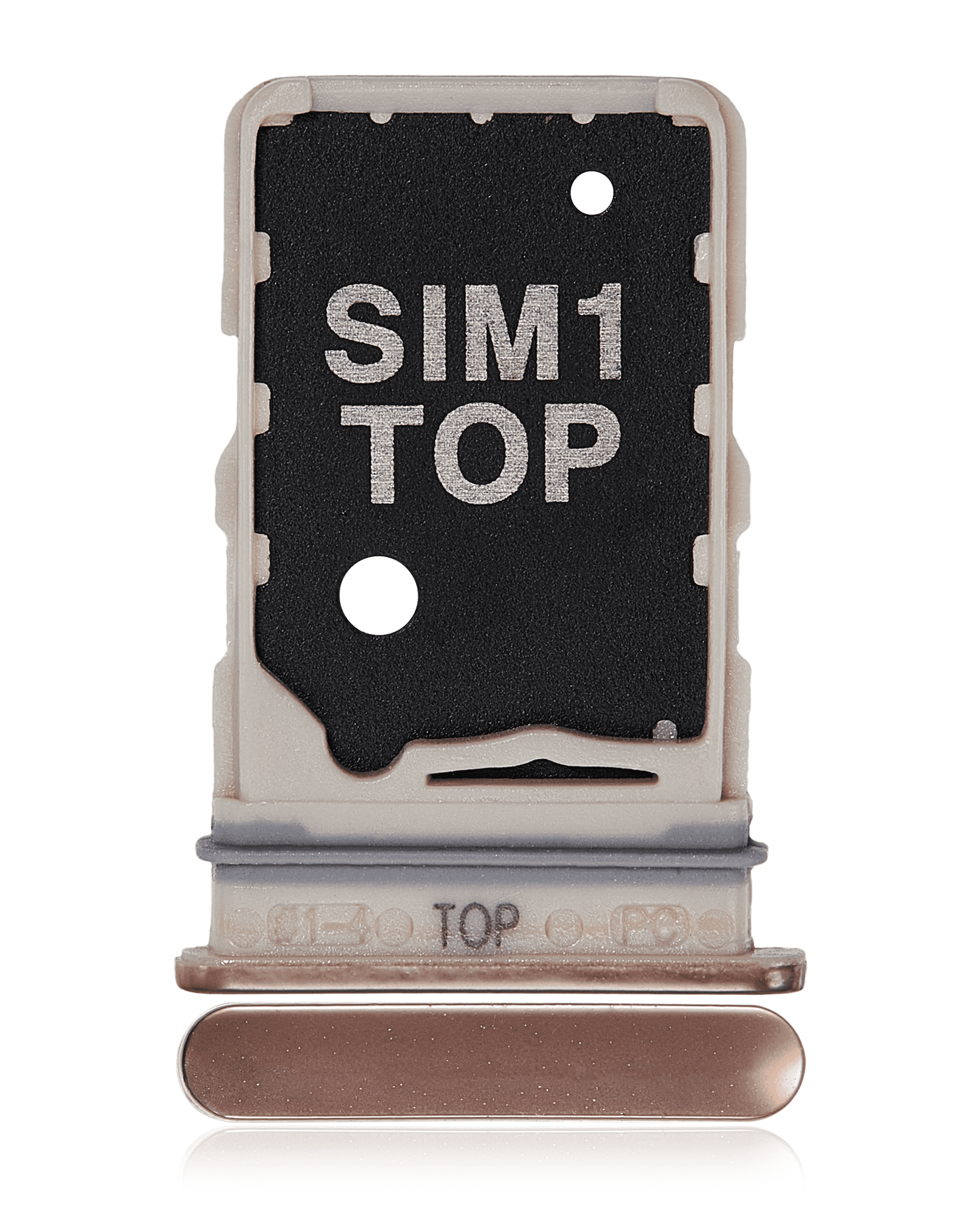 Dual Sim Card Tray Compatible For Samsung Galaxy A80 (A805 / 2019) (Angel Gold)