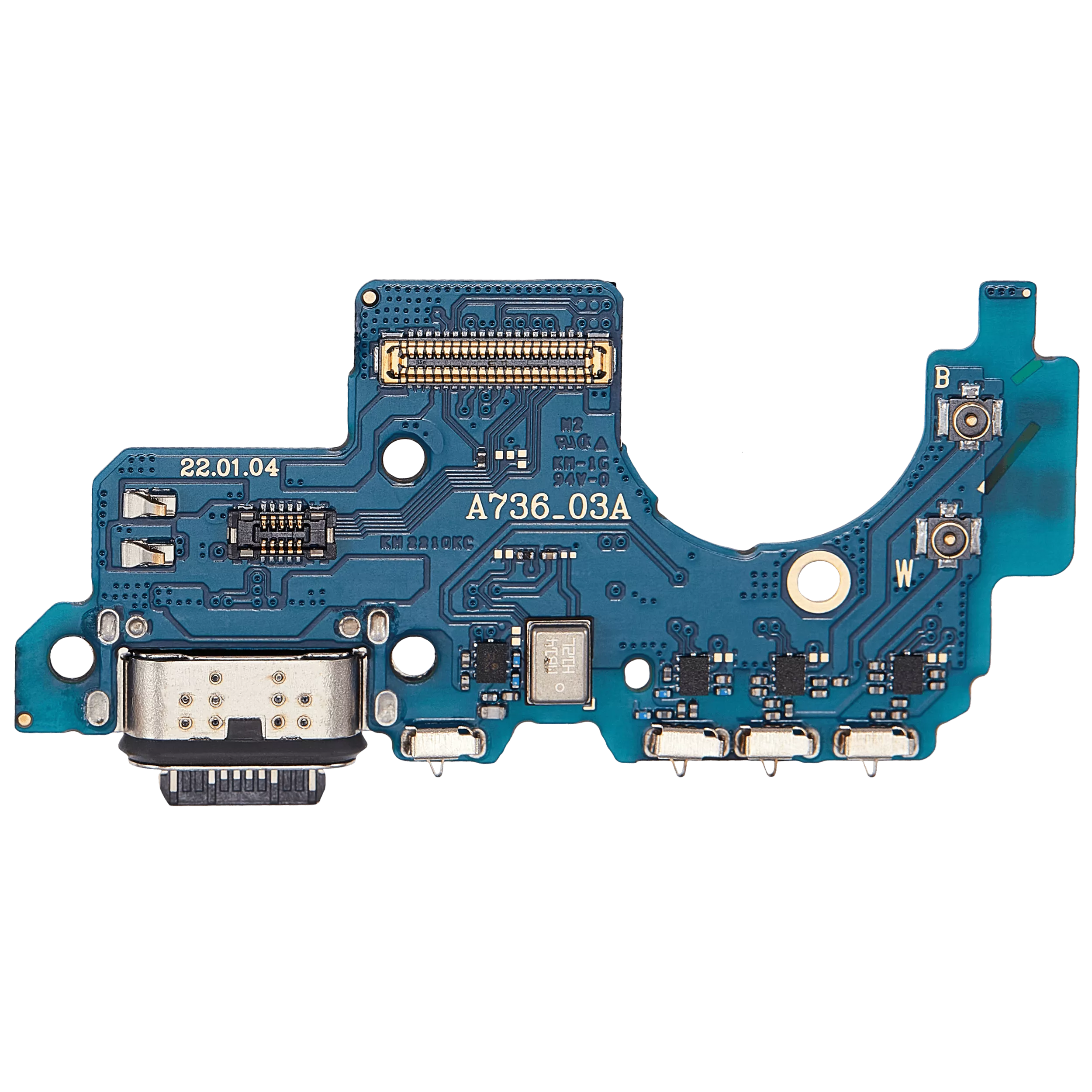 Charging Port With Board Compatible For Samsung Galaxy A73 5G (A736 / 2022) (Aftermarket Plus)