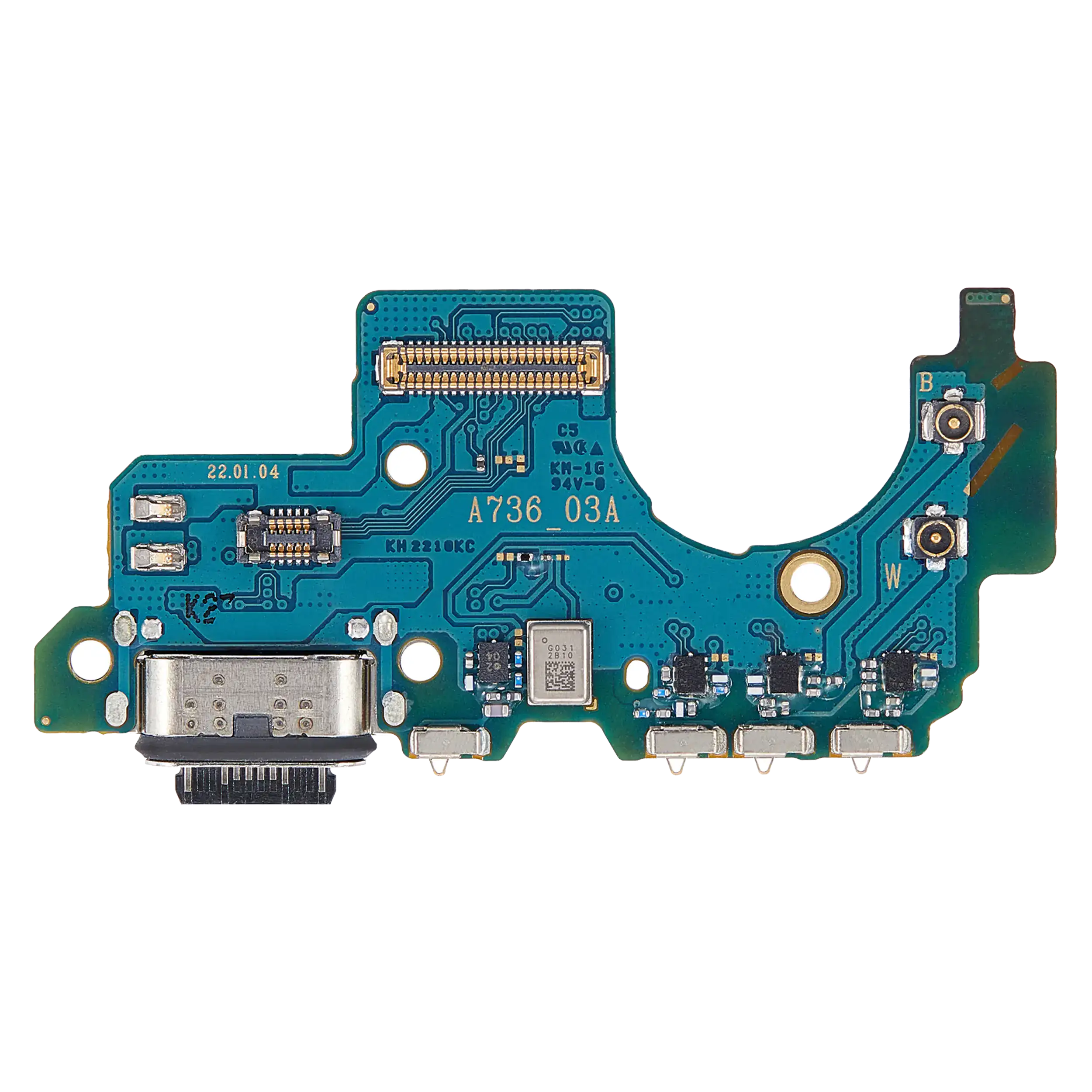 Charging Port With Board Compatible For Samsung Galaxy A73 5G (A736 / 2022)  (Premium)