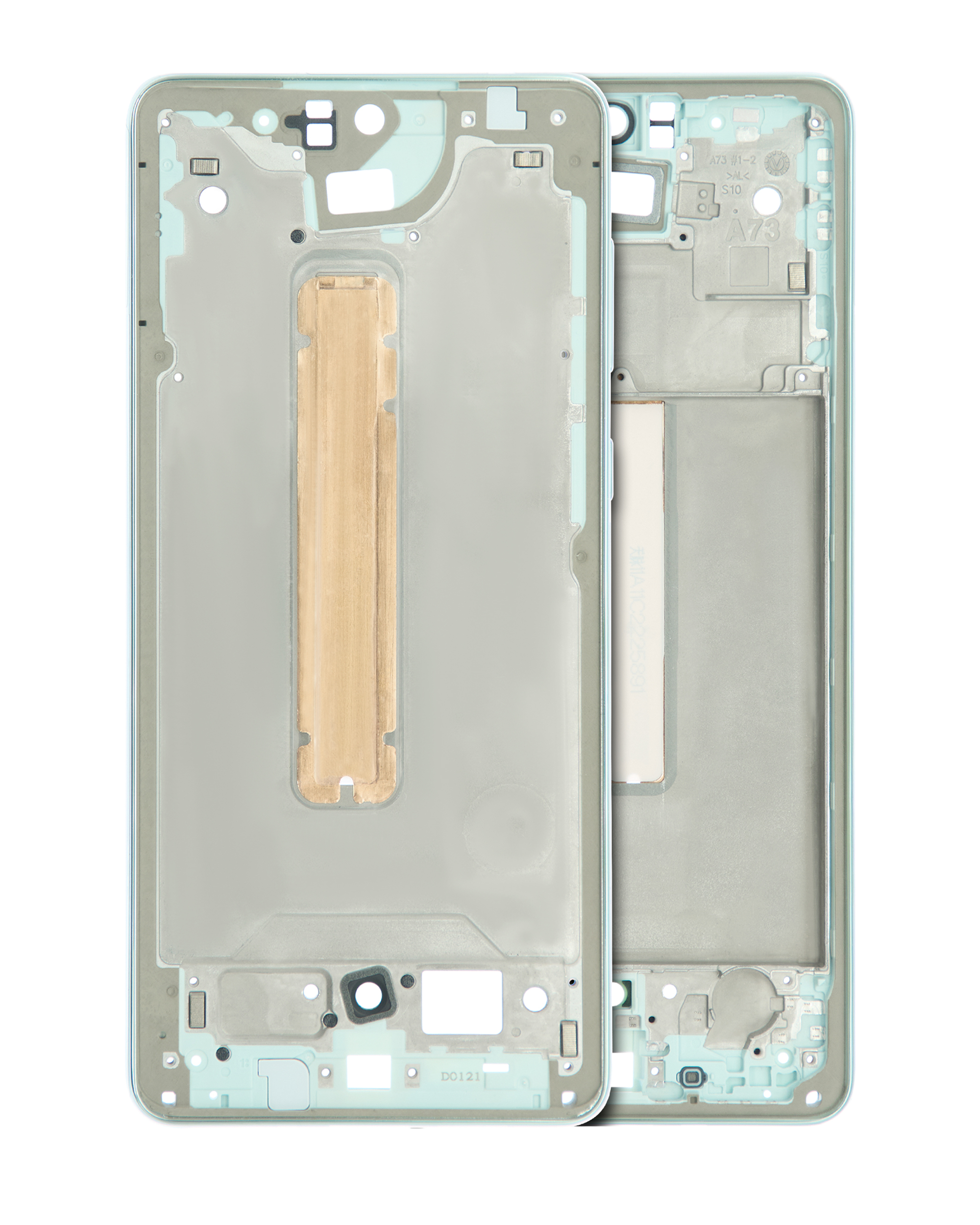 Mid-Frame Housing Compatible For Samsung Galaxy A73 (A735 / 2022) / A73 5G (A736 / 2022) (Mint)