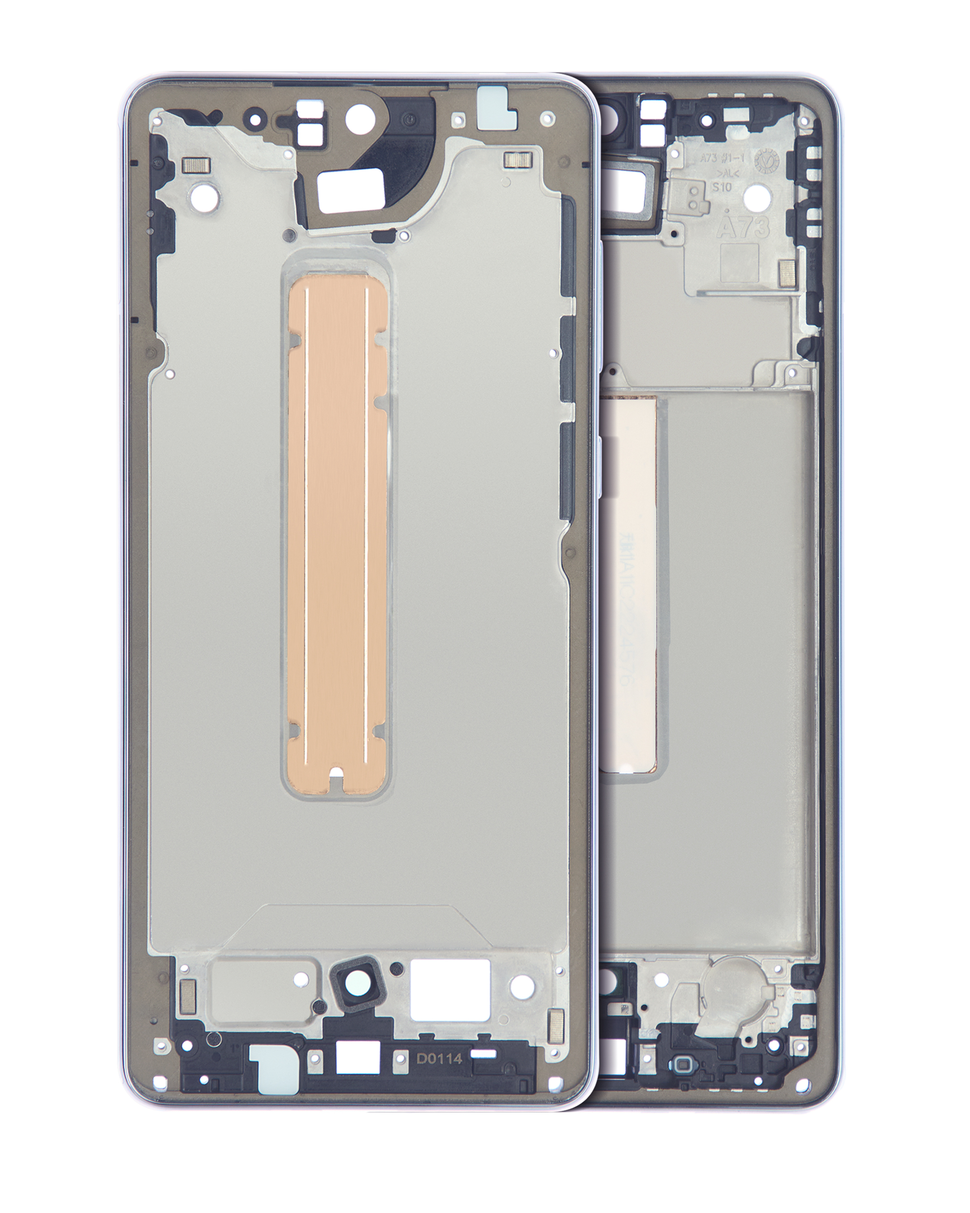 Mid-Frame Housing Compatible For Samsung Galaxy A73 (A735 / 2022) / A73 5G (A736 / 2022) (Gray)