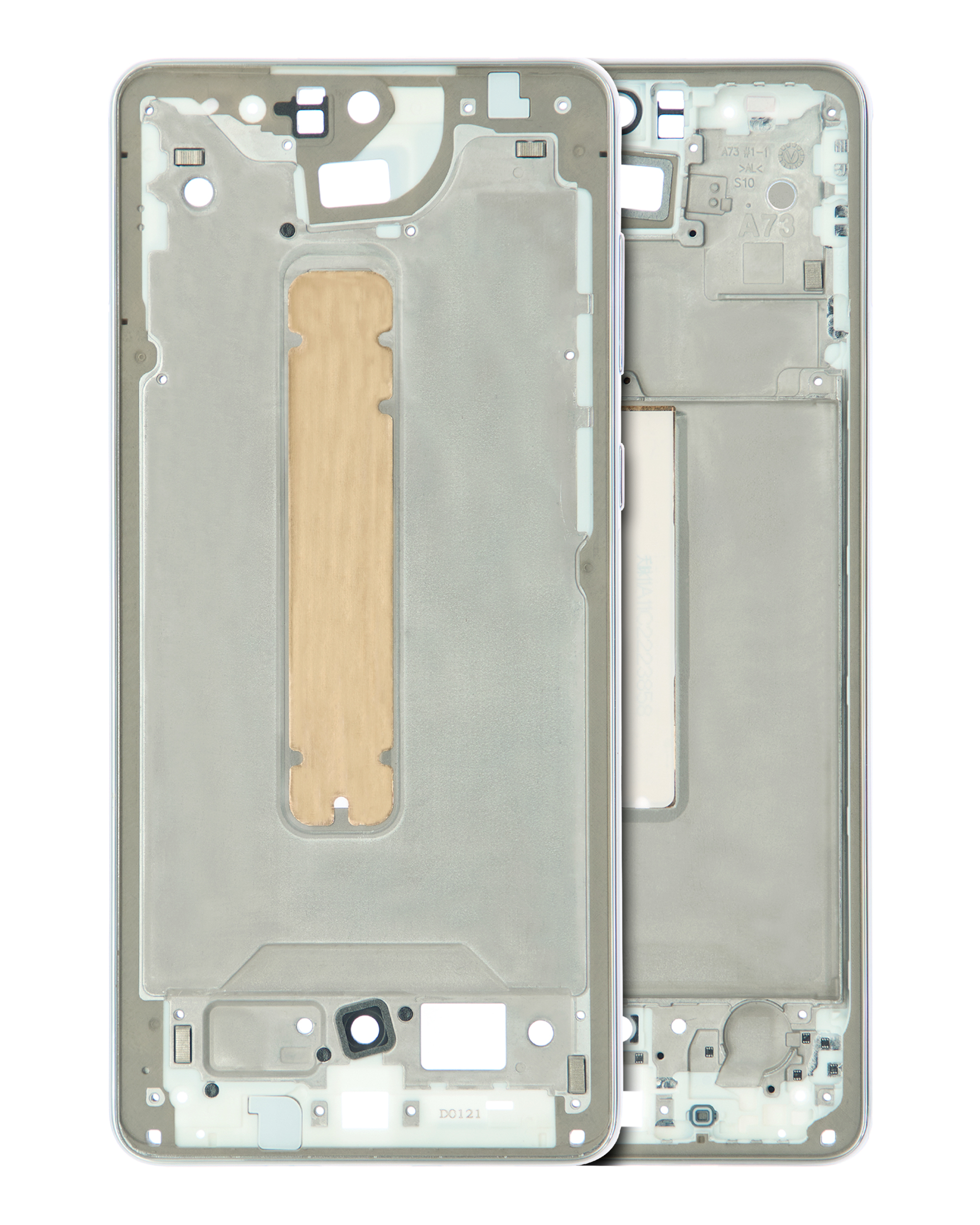 Mid-Frame Housing Compatible For Samsung Galaxy A73 (A735 / 2022) / A73 5G (A736 / 2022) (White)